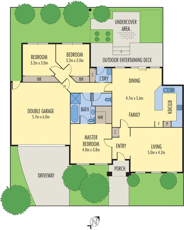 2/7 Carramar Street, Chadstone VIC 3148 - Floorplan