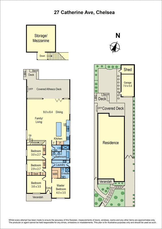 27 Catherine Avenue, Chelsea VIC 3196 - Floorplan