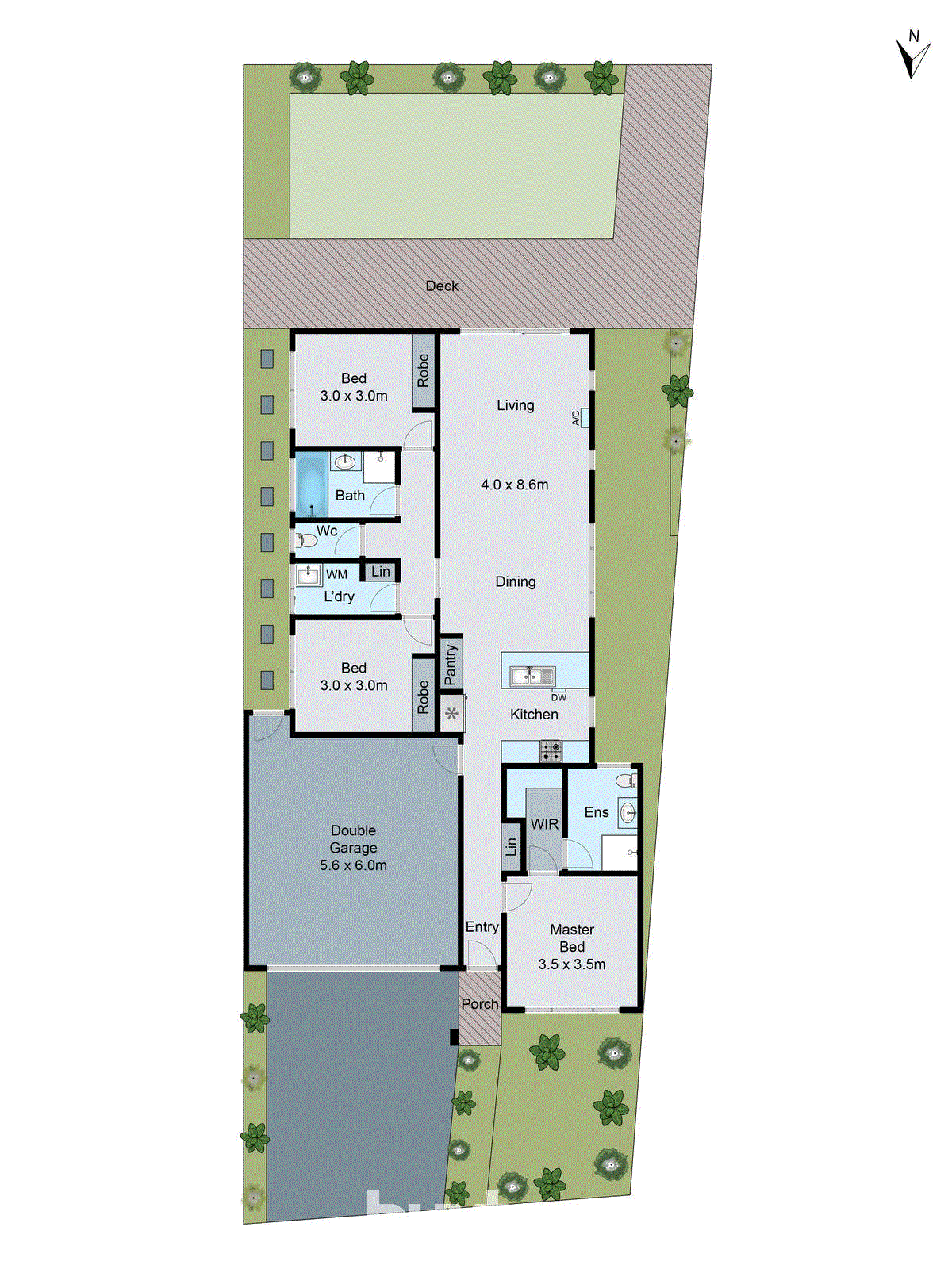 27 Chucklecreek Lane, Armstrong Creek VIC 3217 - Floorplan