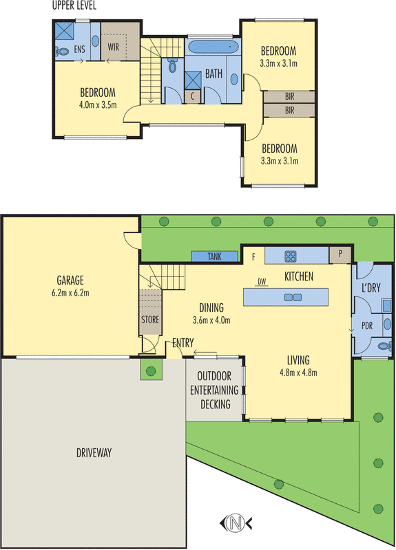 2/7 Churchill Avenue, Newtown VIC 3220 - Floorplan