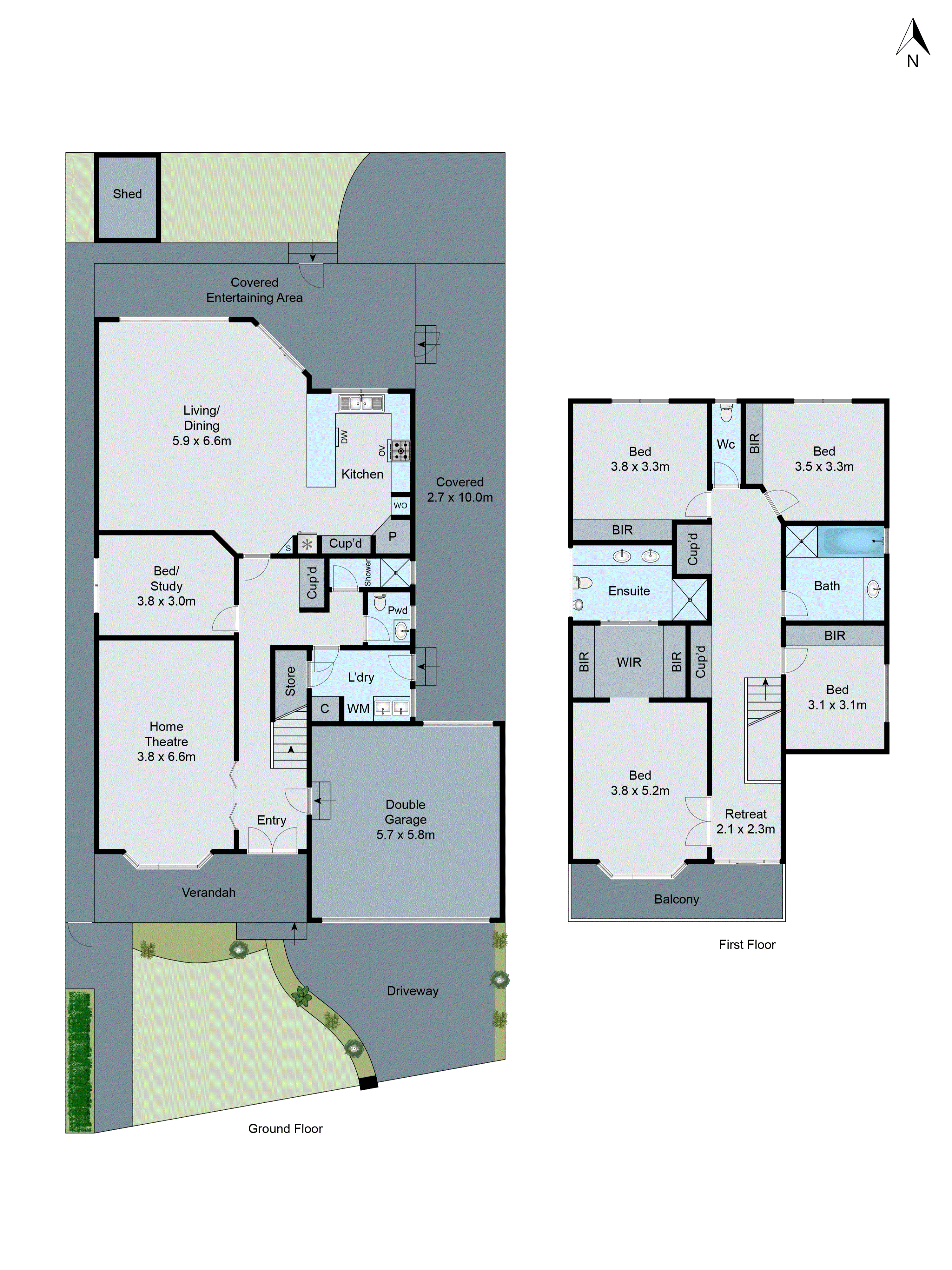 27 Dorothea Mackellar Avenue, Oakleigh East VIC 3166 - Floorplan