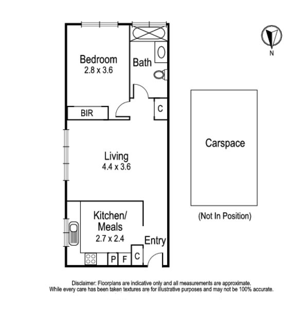 2/7 Ellesmere Road, Prahran VIC 3181 - Floorplan