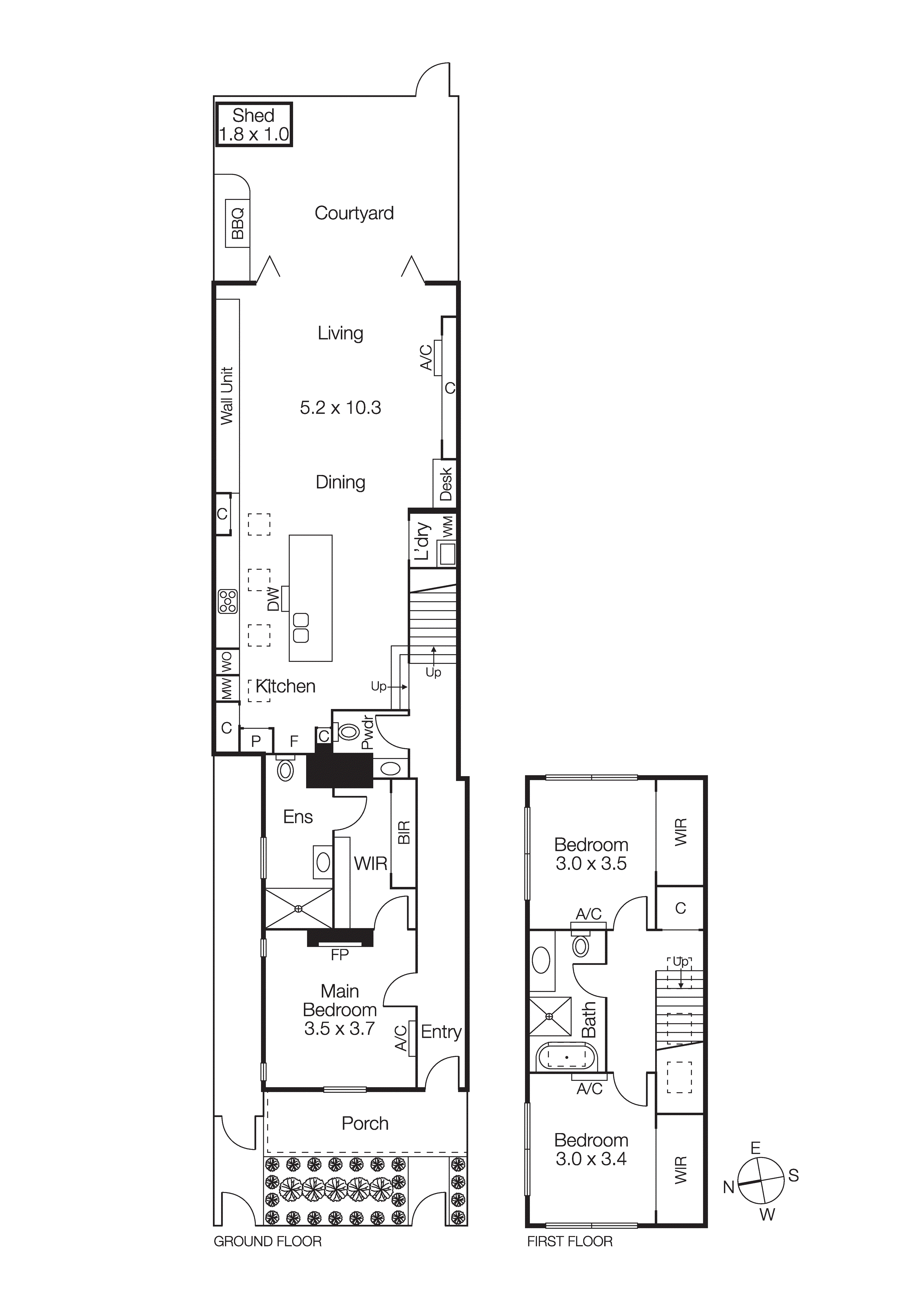 27 Empress Avenue, Kingsville VIC 3012 - Floorplan