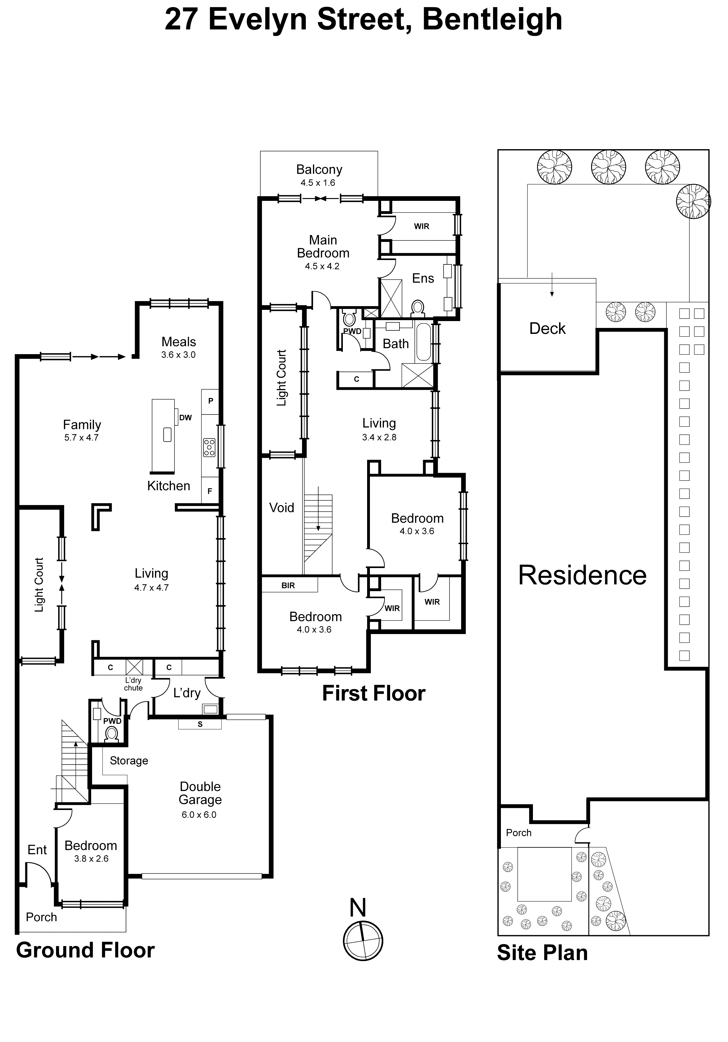27 Evelyn Street, Bentleigh VIC 3204 - Floorplan