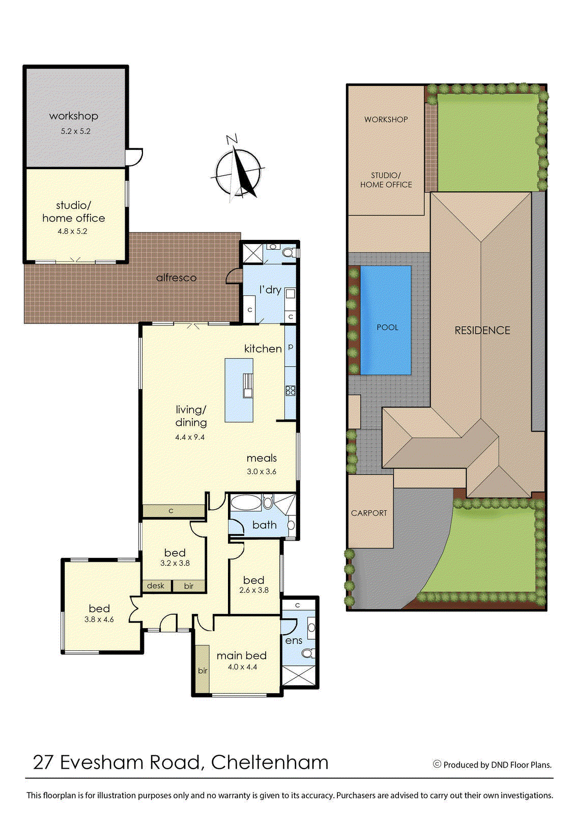 27 Evesham Road, Cheltenham VIC 3192 - Floorplan