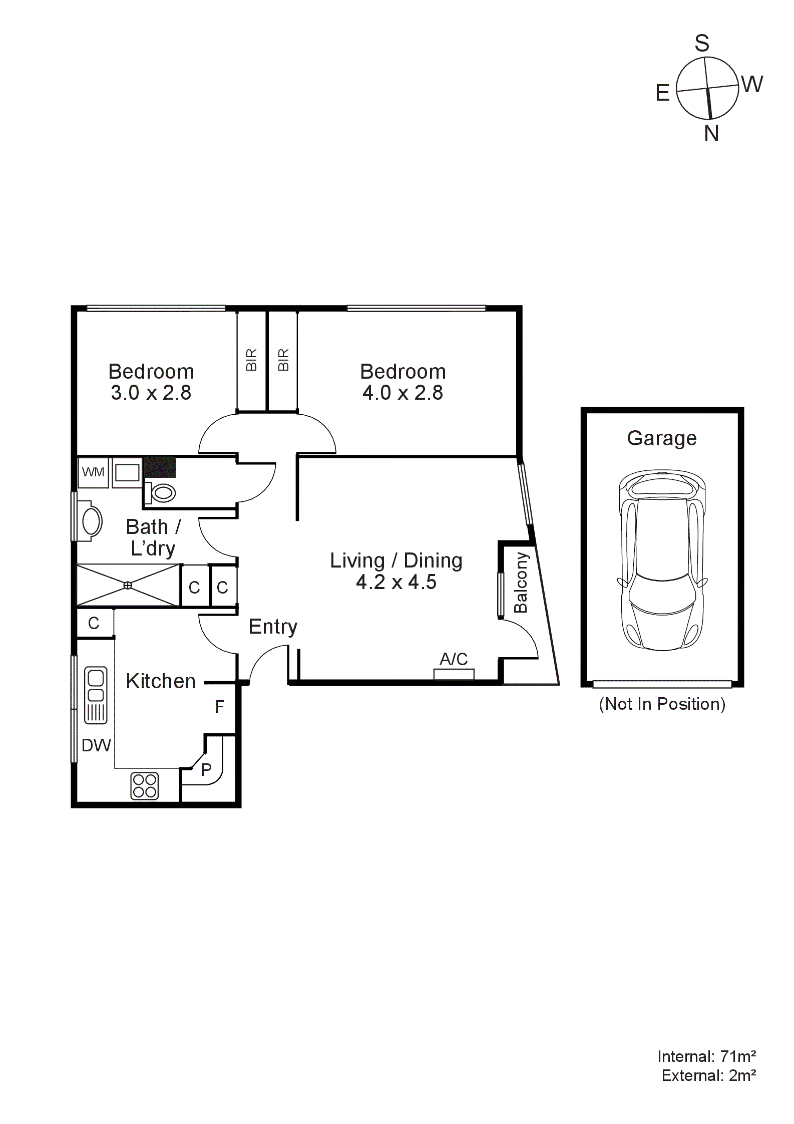 2/7 Exhibition Street, Mckinnon VIC 3204 - Floorplan