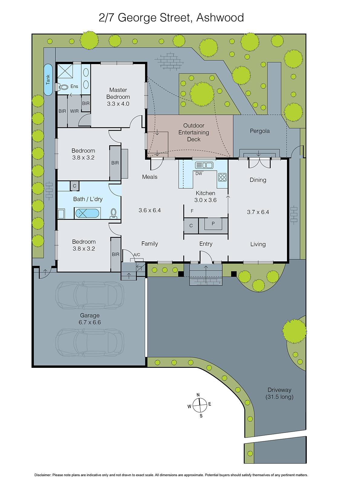 2/7 George Street, Ashwood VIC 3147 - Floorplan
