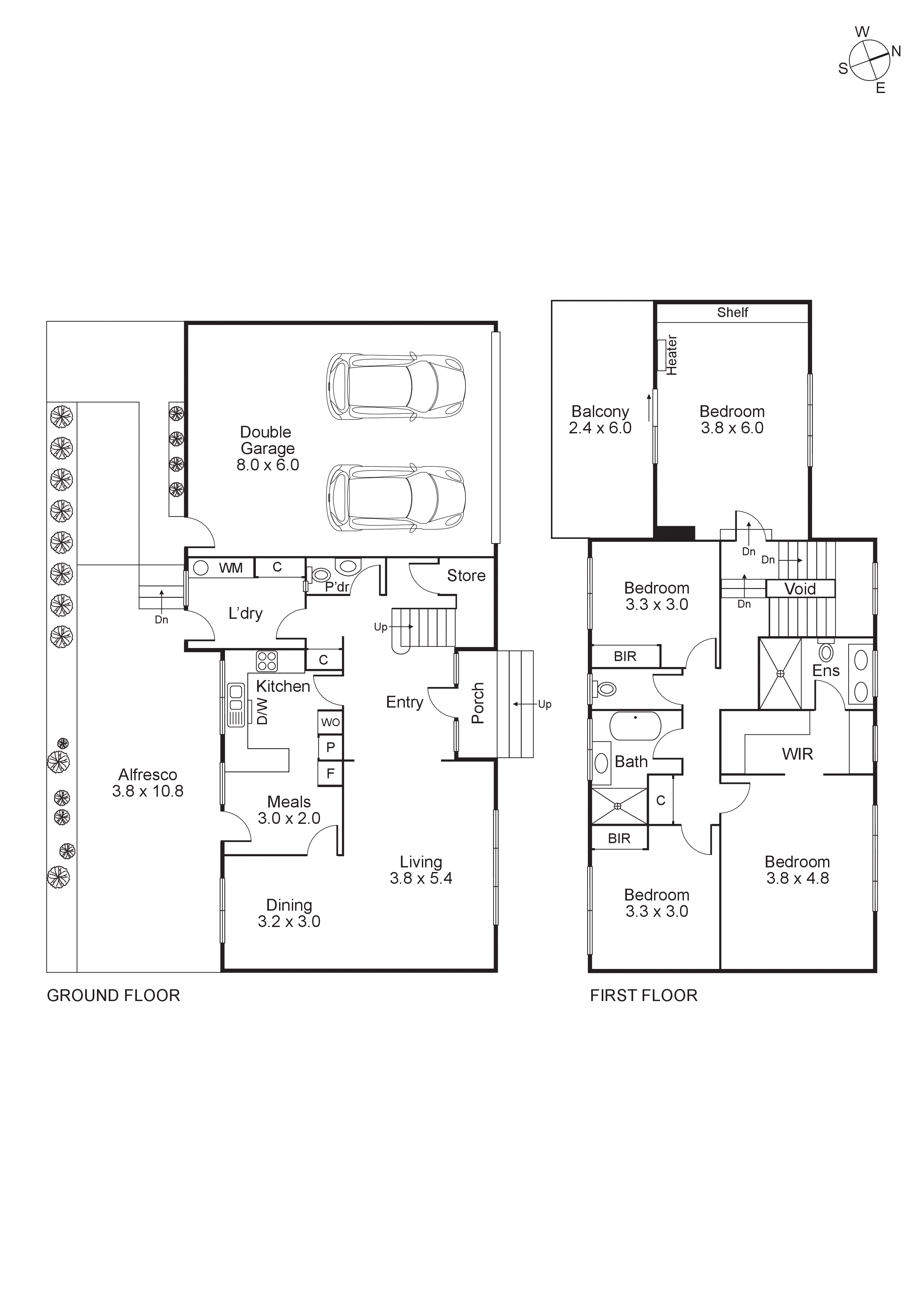 2/7 Gerald Street, Murrumbeena VIC 3163 - Floorplan