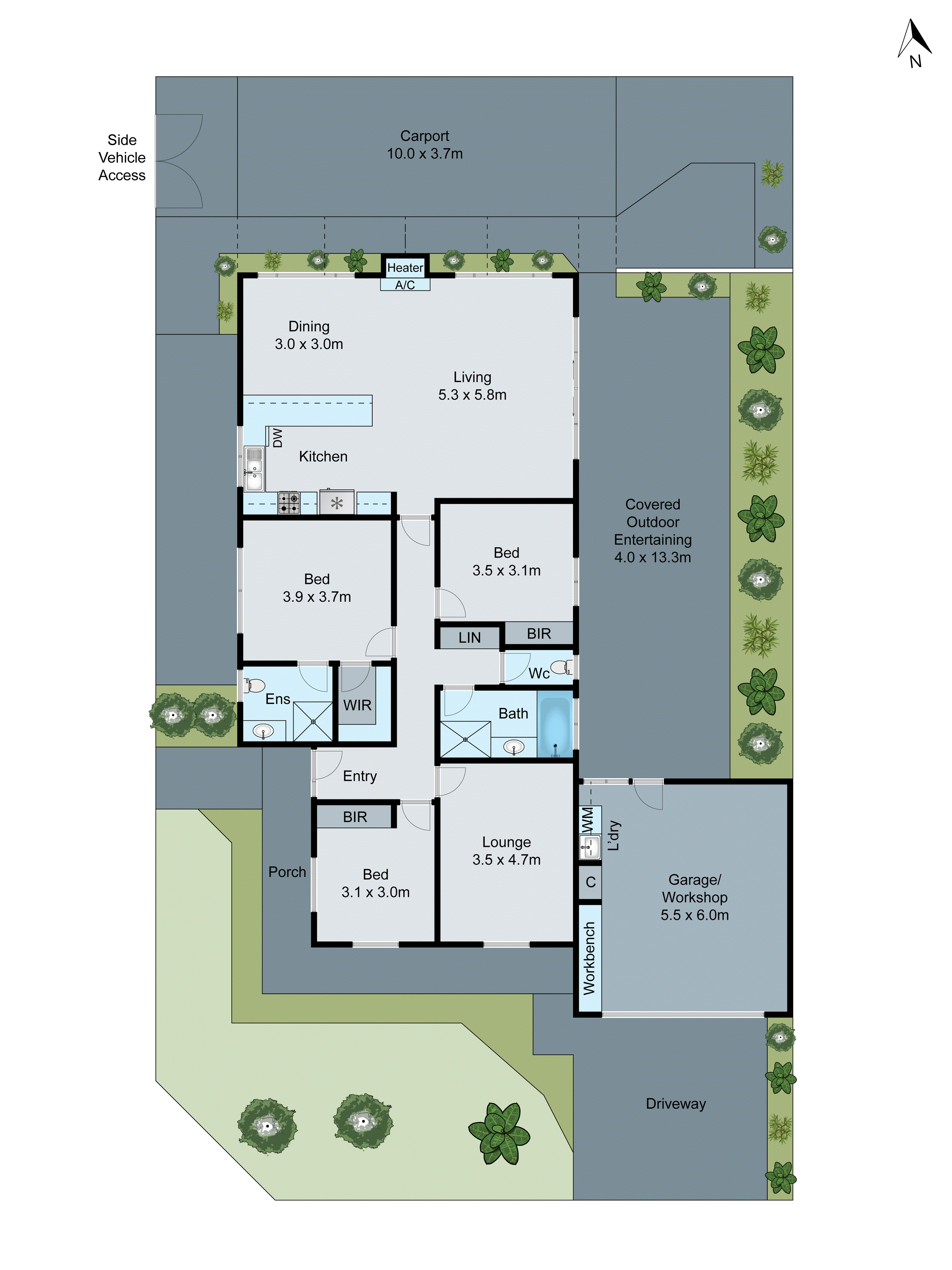 27 Grove Road, Marshall VIC 3216 - Floorplan