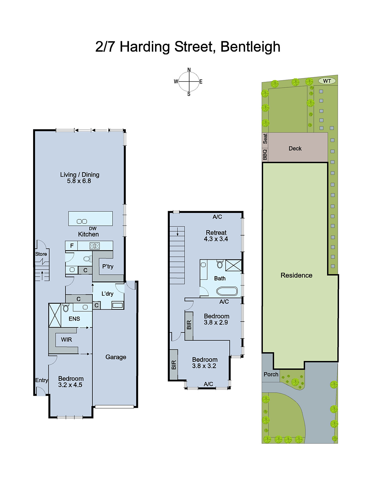 2/7 Harding Street, Bentleigh VIC 3204 - Floorplan