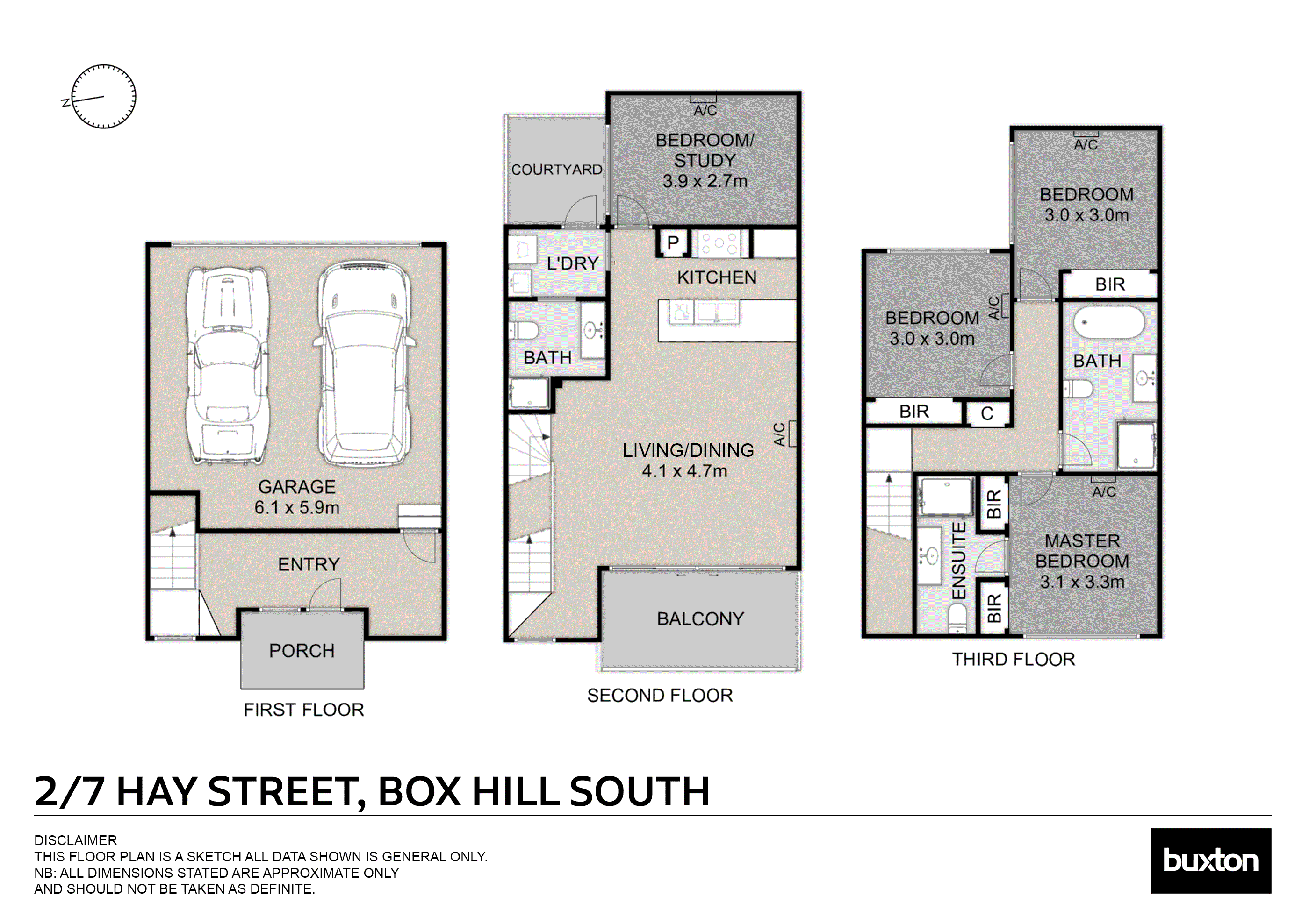 2/7 Hay Street, Box Hill South VIC 3128 - Floorplan