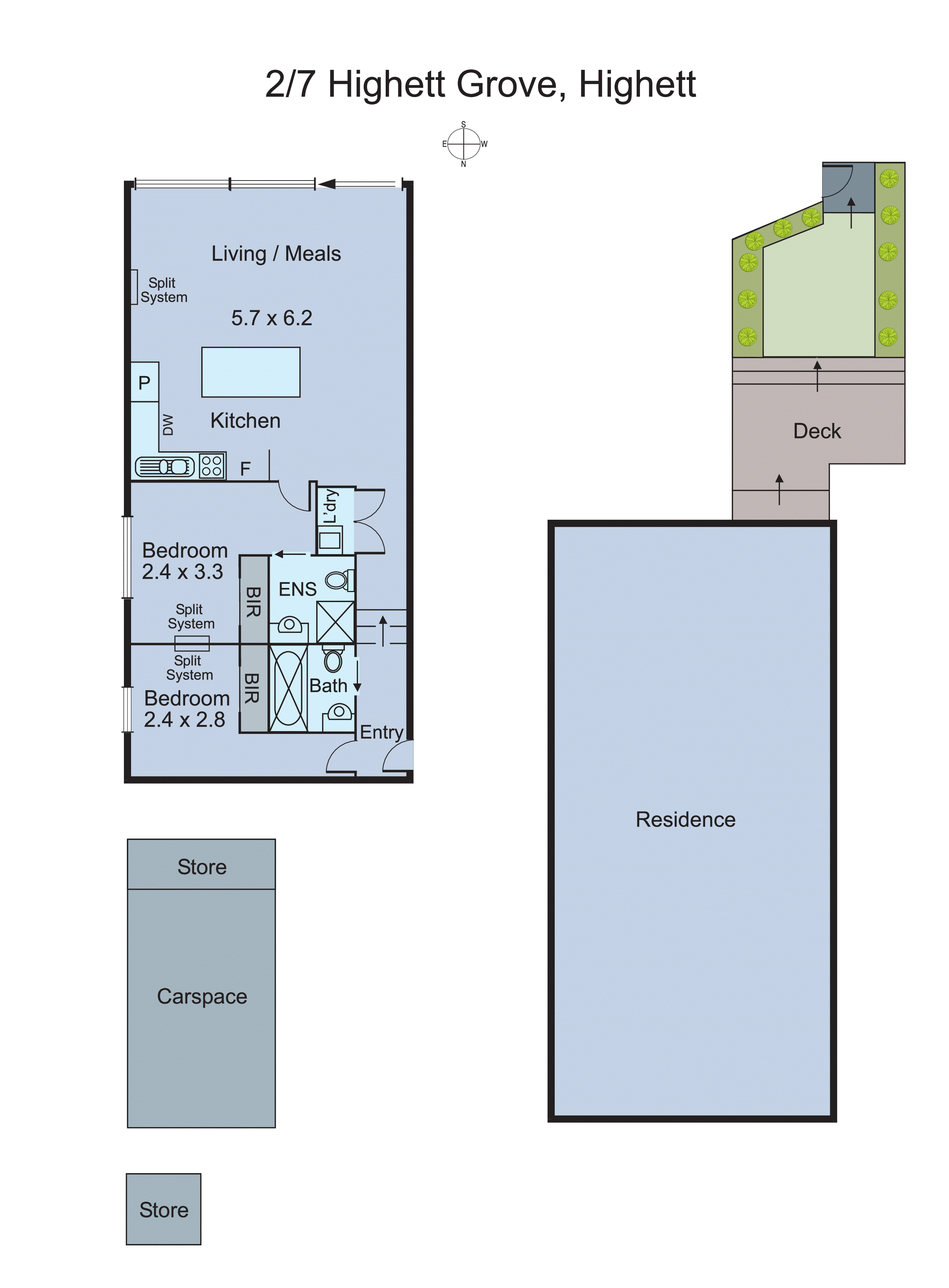 2/7 Highett Grove, Highett VIC 3190 - Floorplan