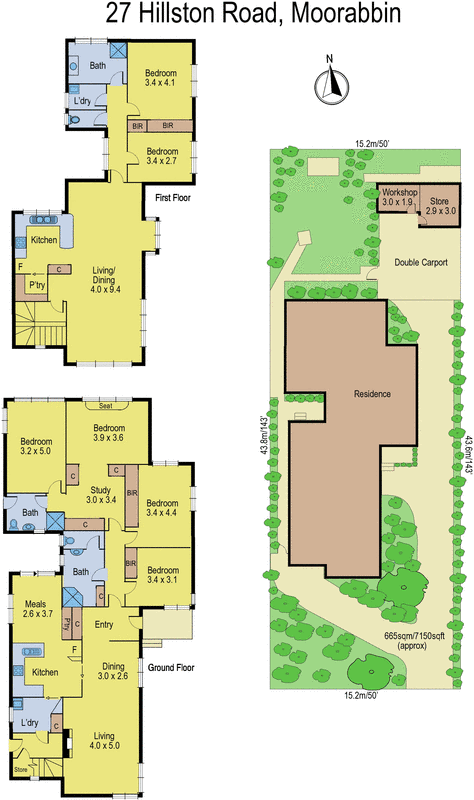 27 Hillston Road, Moorabbin VIC 3189 - Floorplan