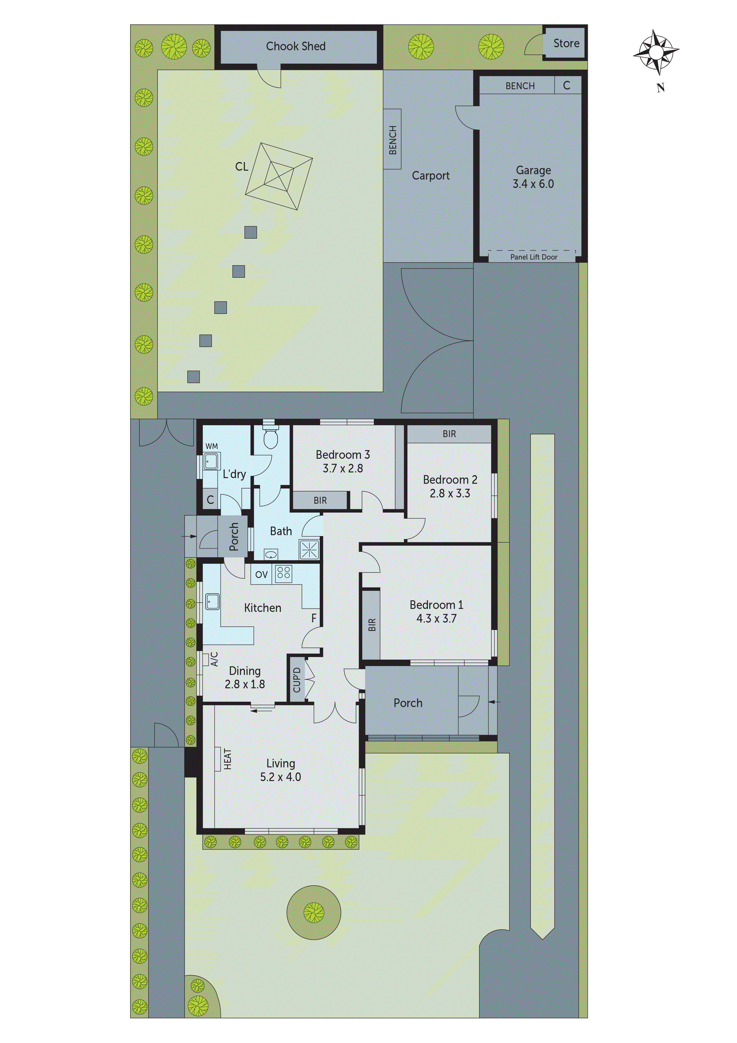 27 Itkeston Street, Herne Hill VIC 3218 - Floorplan