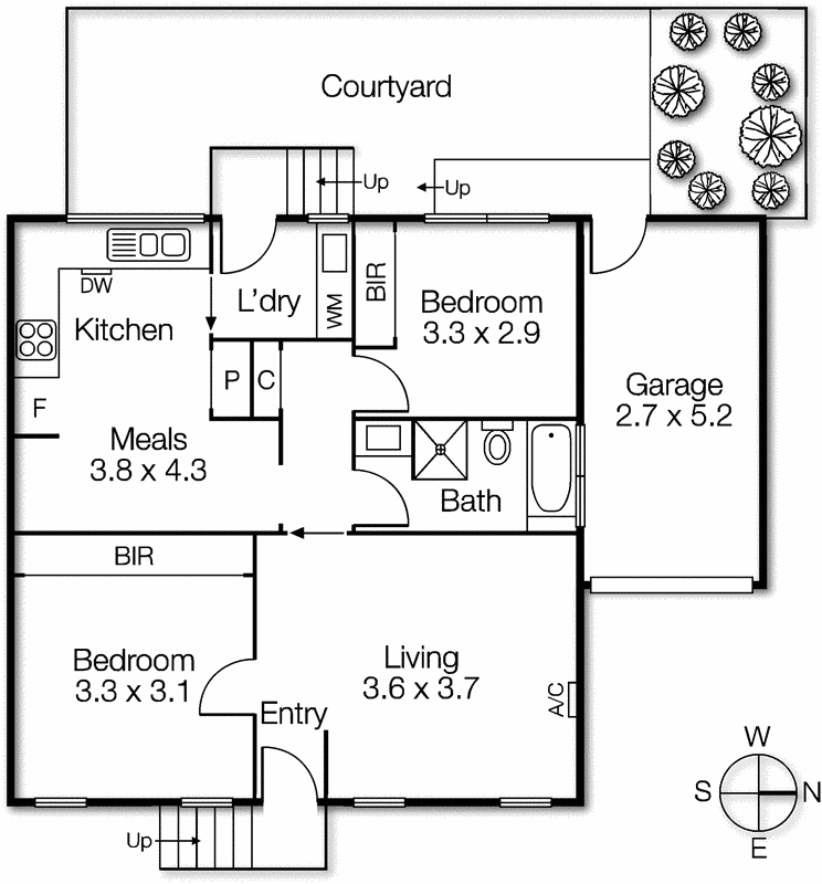2/7 John Street, Sandringham VIC 3191 - Floorplan
