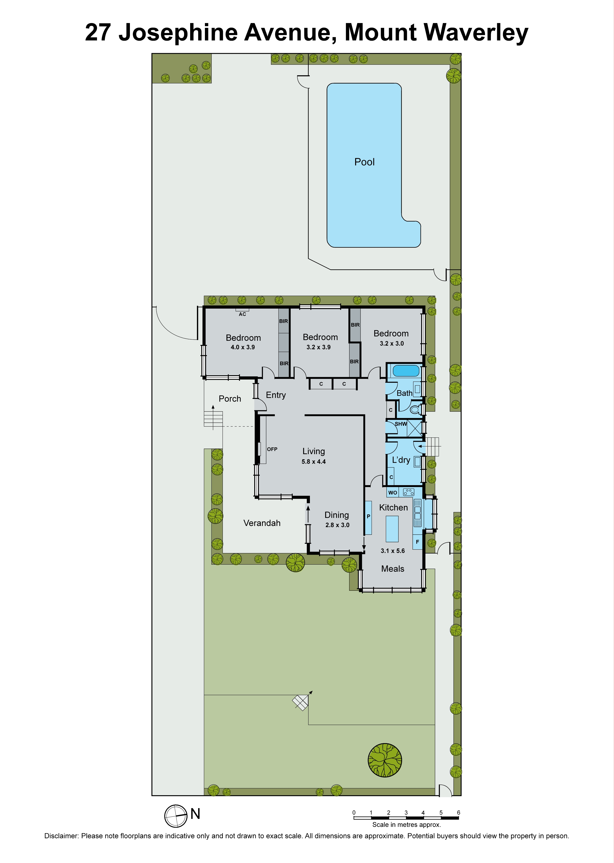 27 Josephine Avenue, MOUNT WAVERLEY VIC 3149 - Floorplan