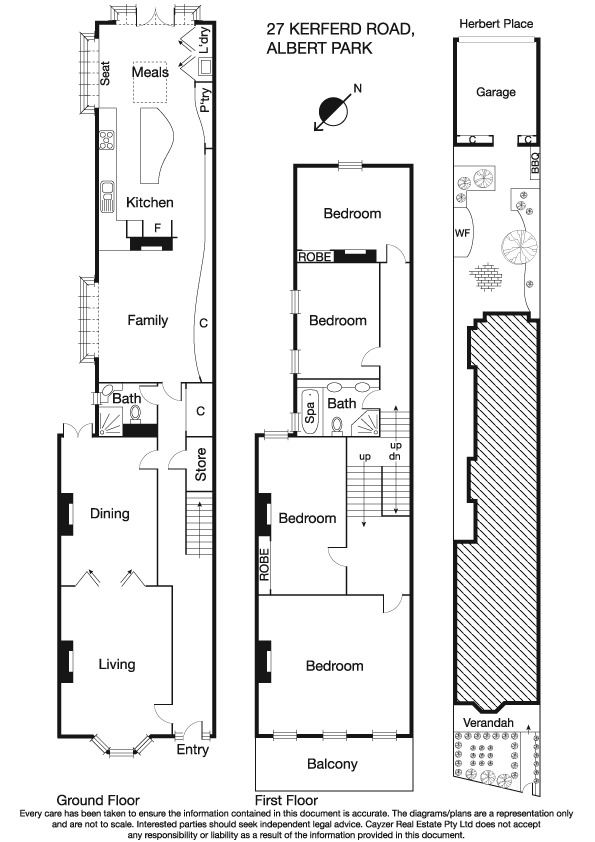 27 Kerferd Road, ALBERT PARK VIC 3206 - Floorplan