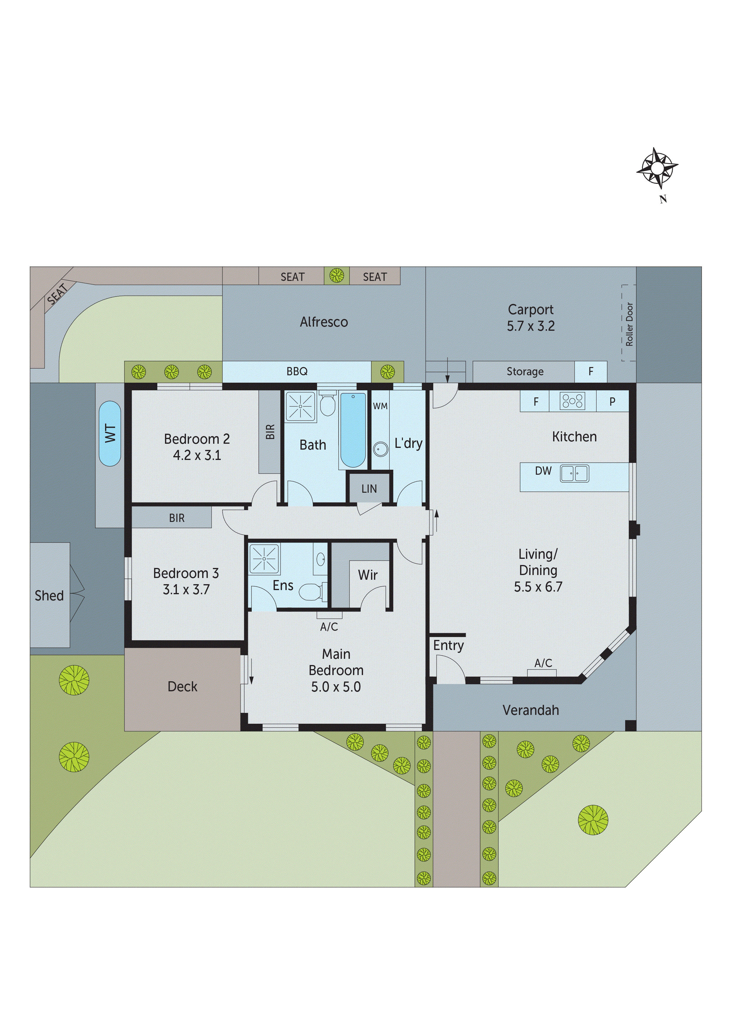 27 Krisanway Drive, Marshall VIC 3216 - Floorplan