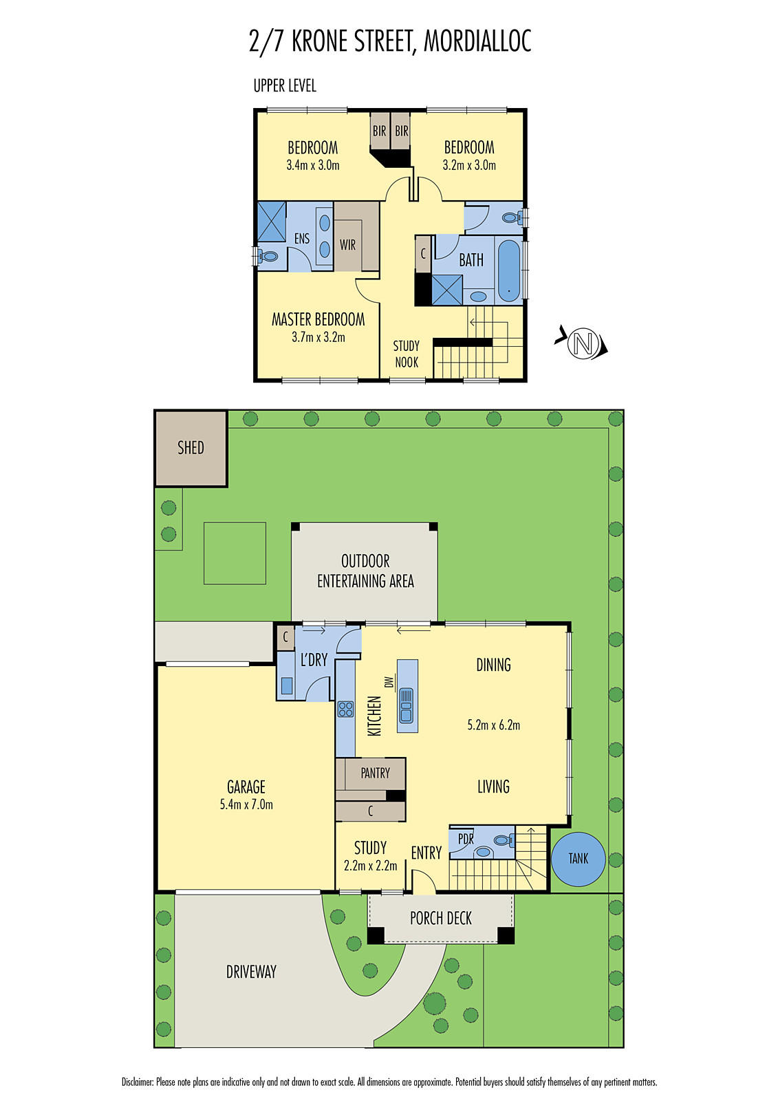 2/7 Krone Street, Mordialloc VIC 3195 - Floorplan