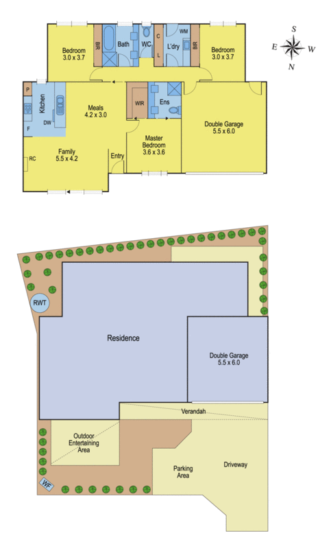 2/7 Mandela Court, St Albans Park VIC 3219 - Floorplan