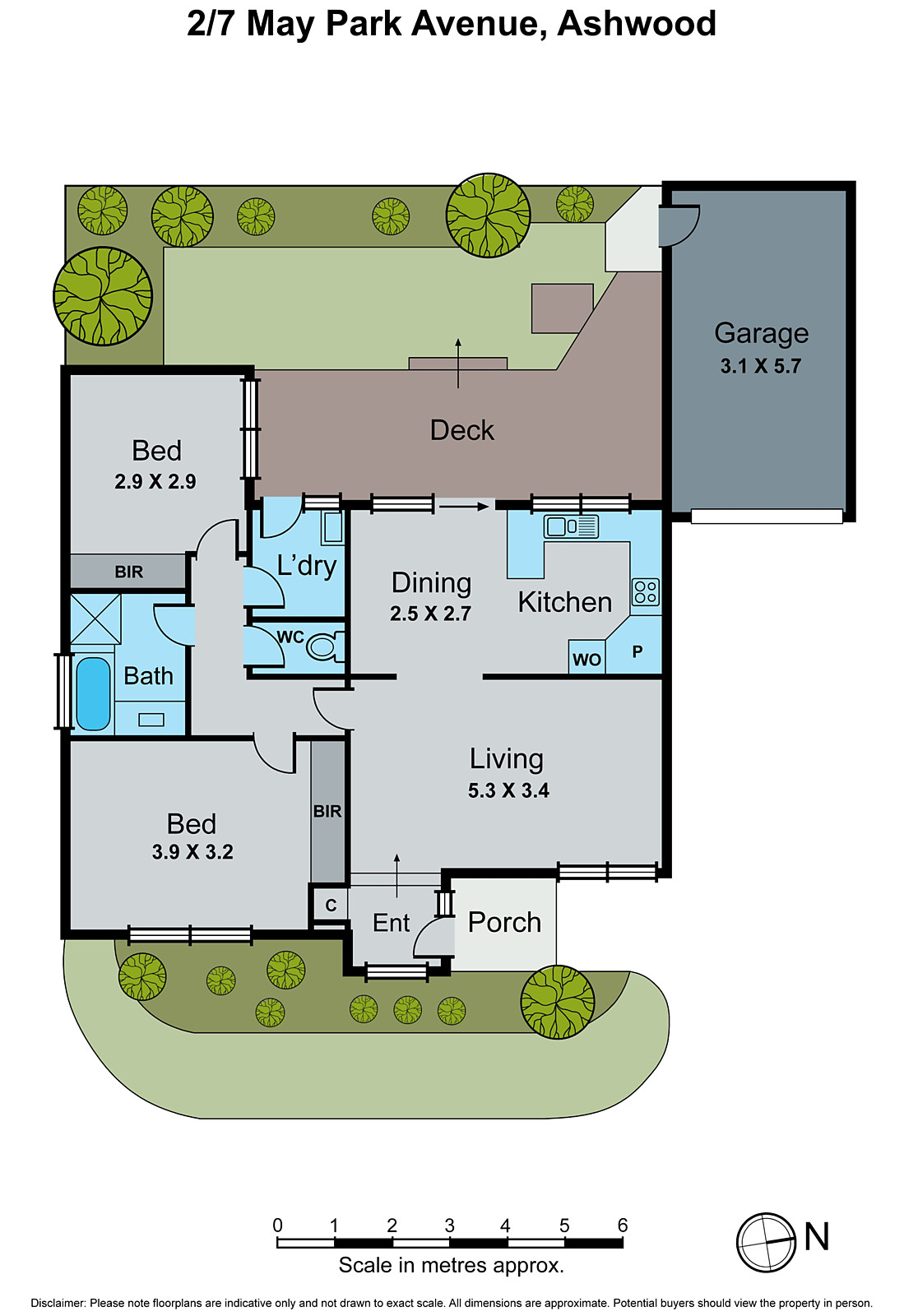 2/7 May Park Avenue, Ashwood VIC 3147 - Floorplan