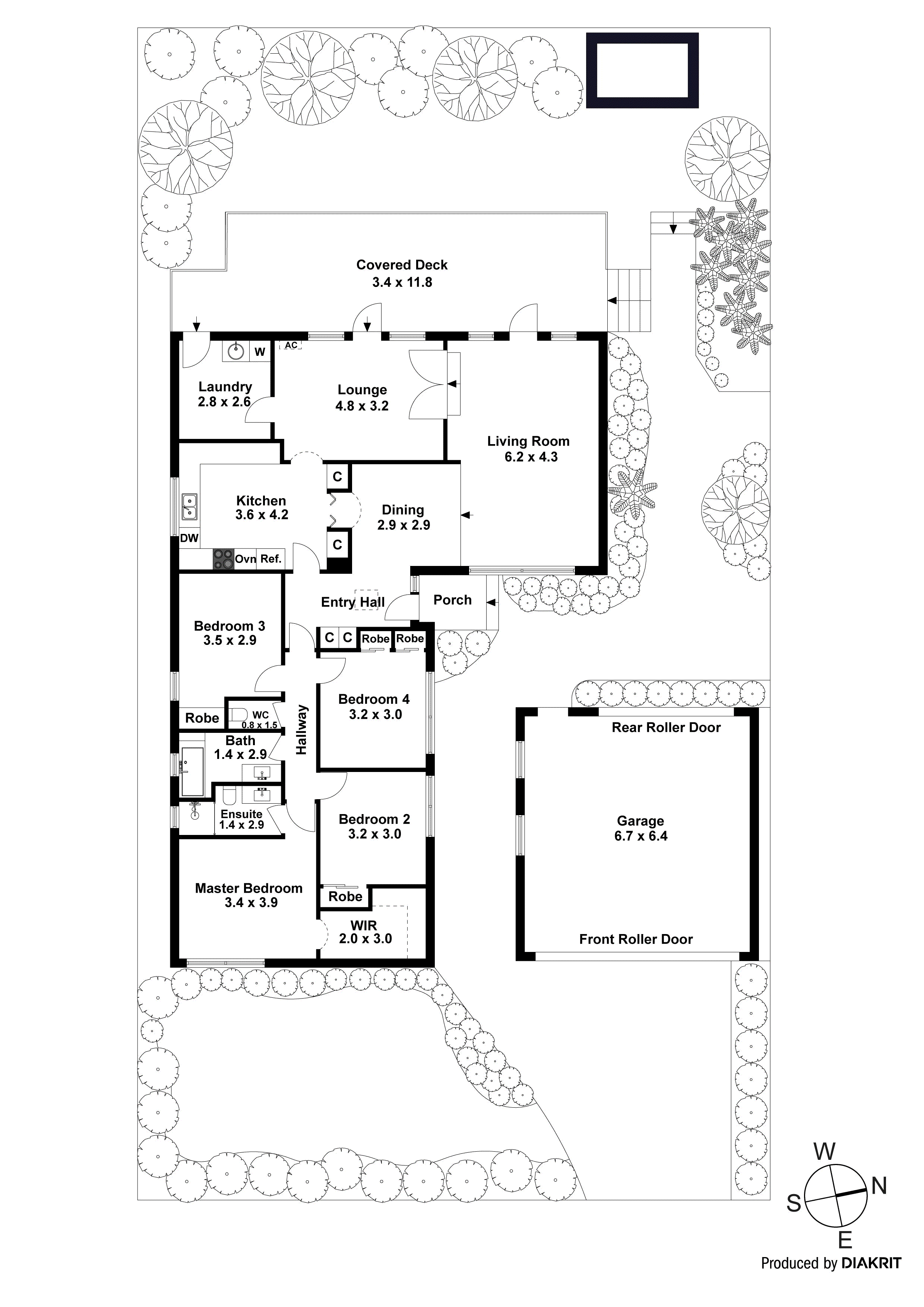 27 Meadowbrook Drive, Wheelers Hill VIC 3150 - Floorplan