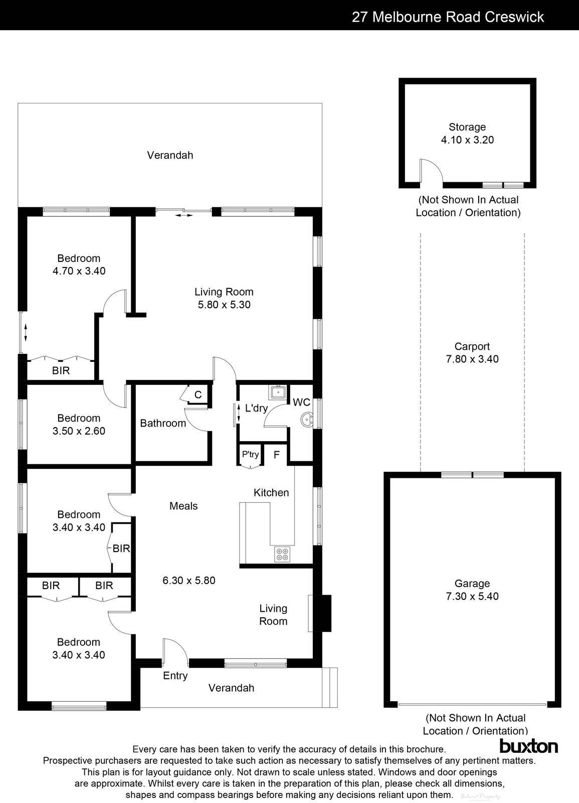 27 Melbourne Road, Creswick VIC 3363 - Floorplan