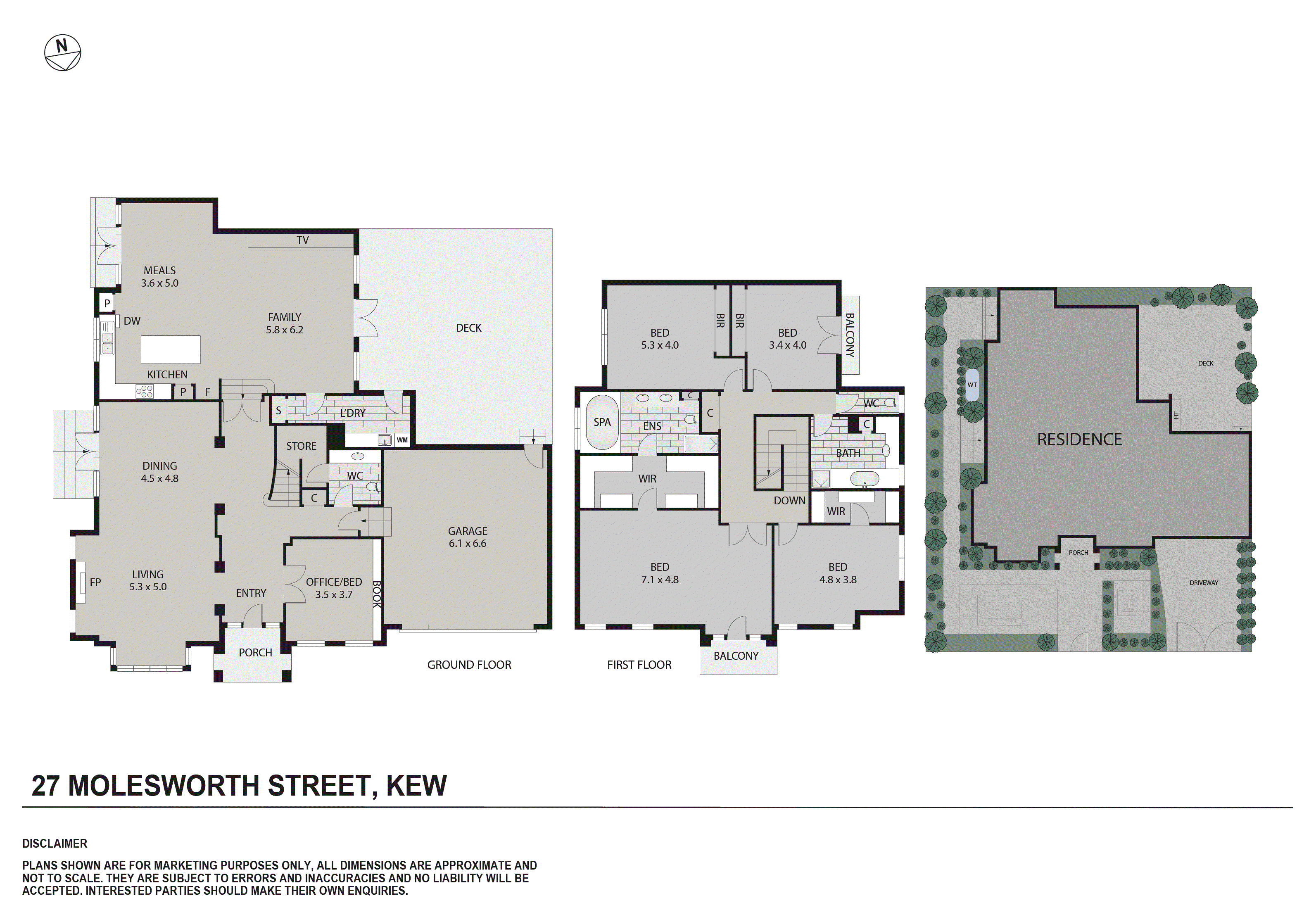 27 Molesworth Street, Kew VIC 3101 - Floorplan