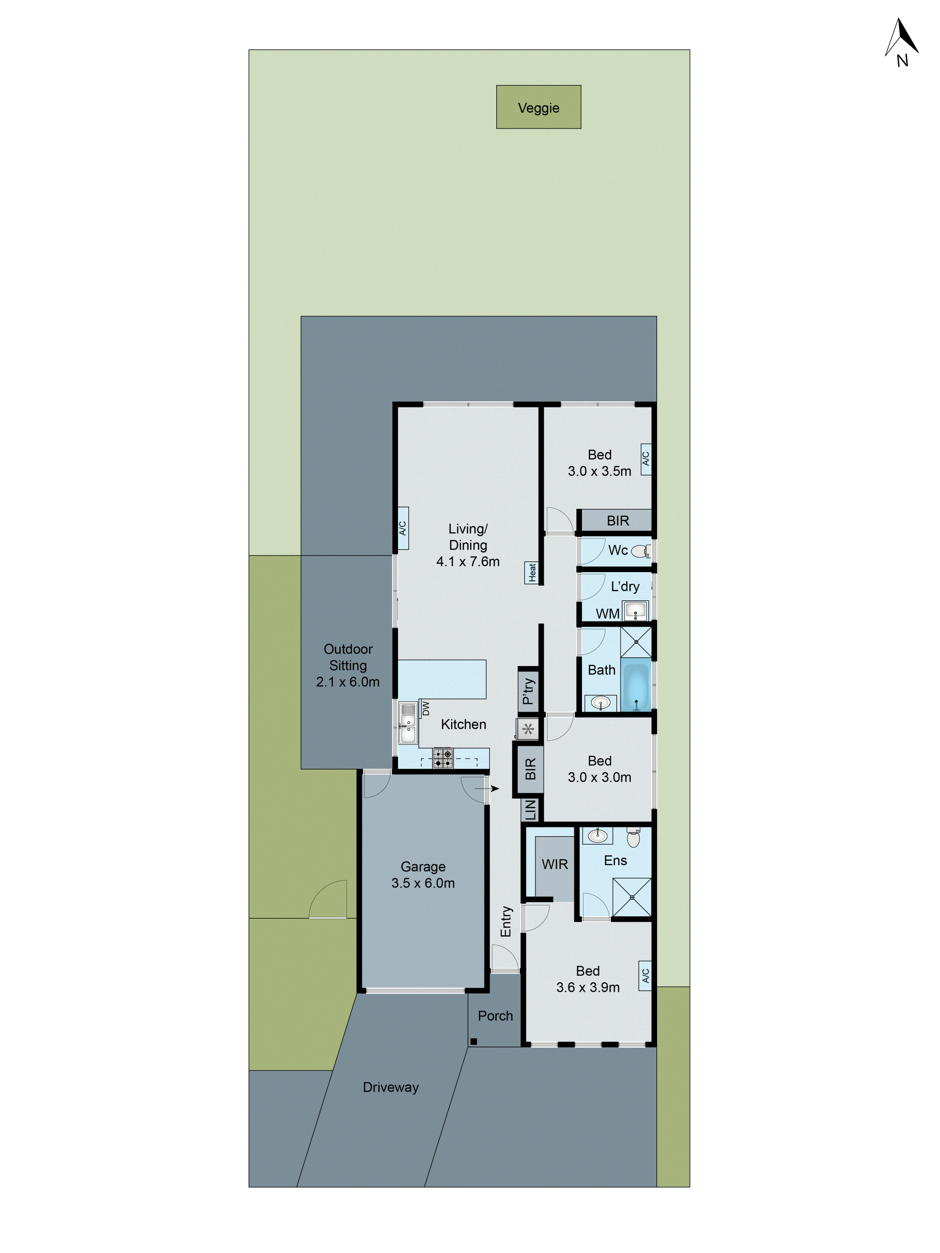 27 Muscovy Drive, Grovedale VIC 3216 - Floorplan