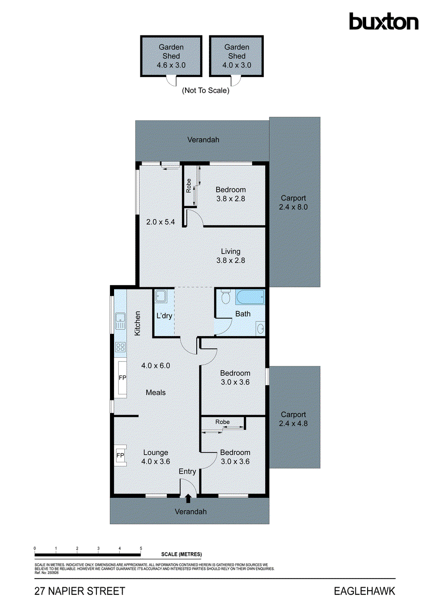 27 Napier Street, Eaglehawk VIC 3556 - Floorplan