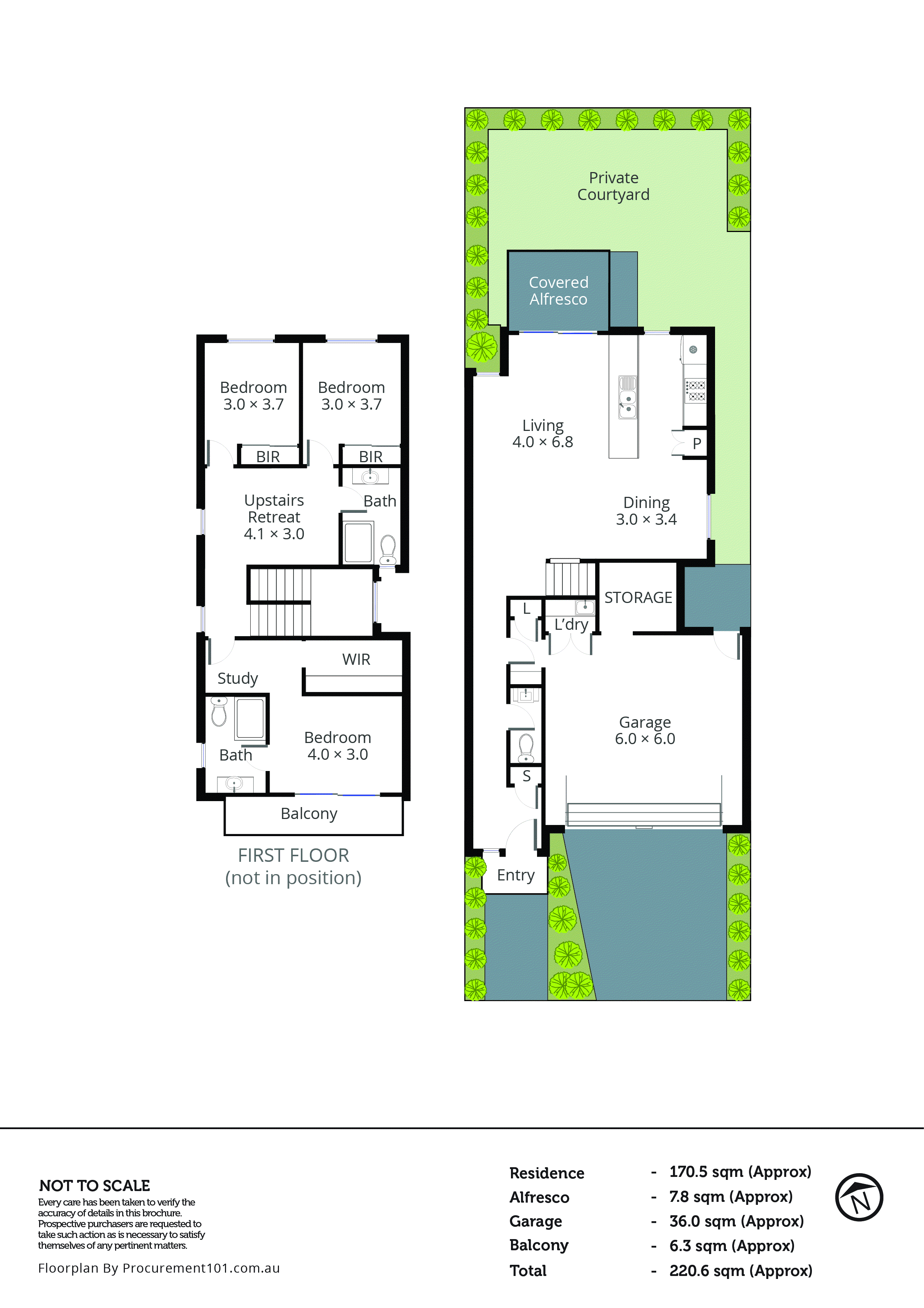 27 Northumberland Drive, Keysborough VIC 3173 - Floorplan