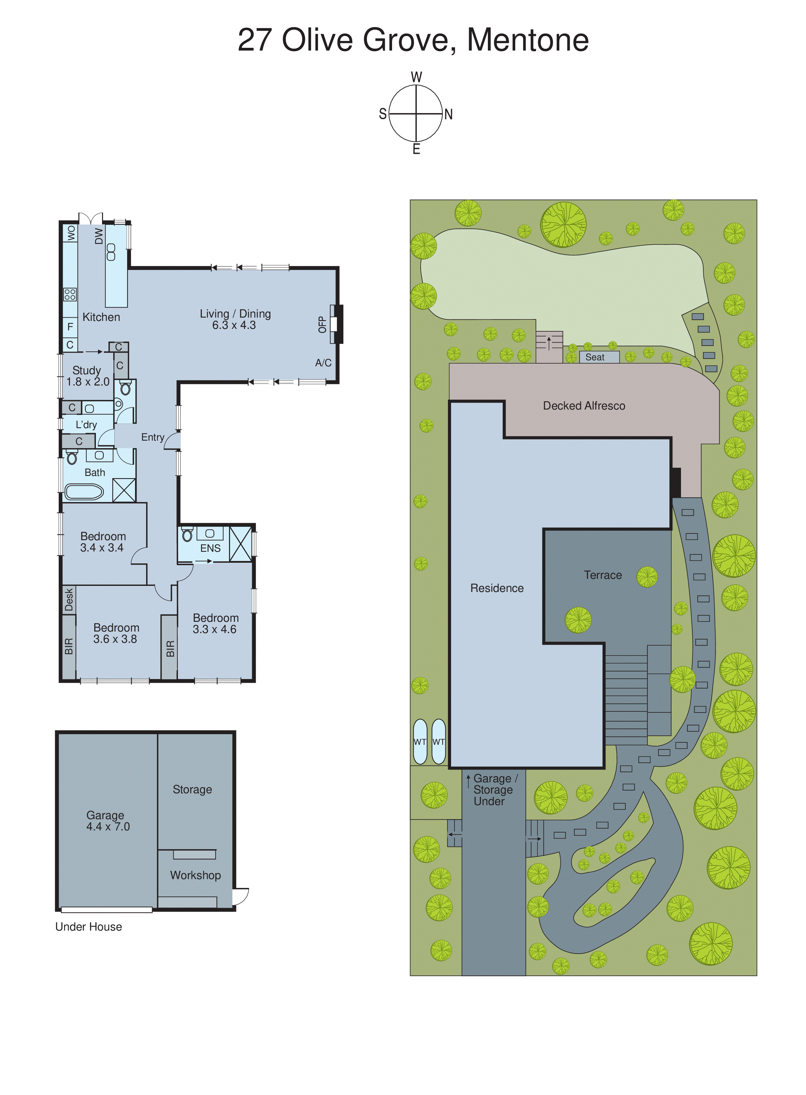 27 Olive Grove, Mentone VIC 3194 - Floorplan