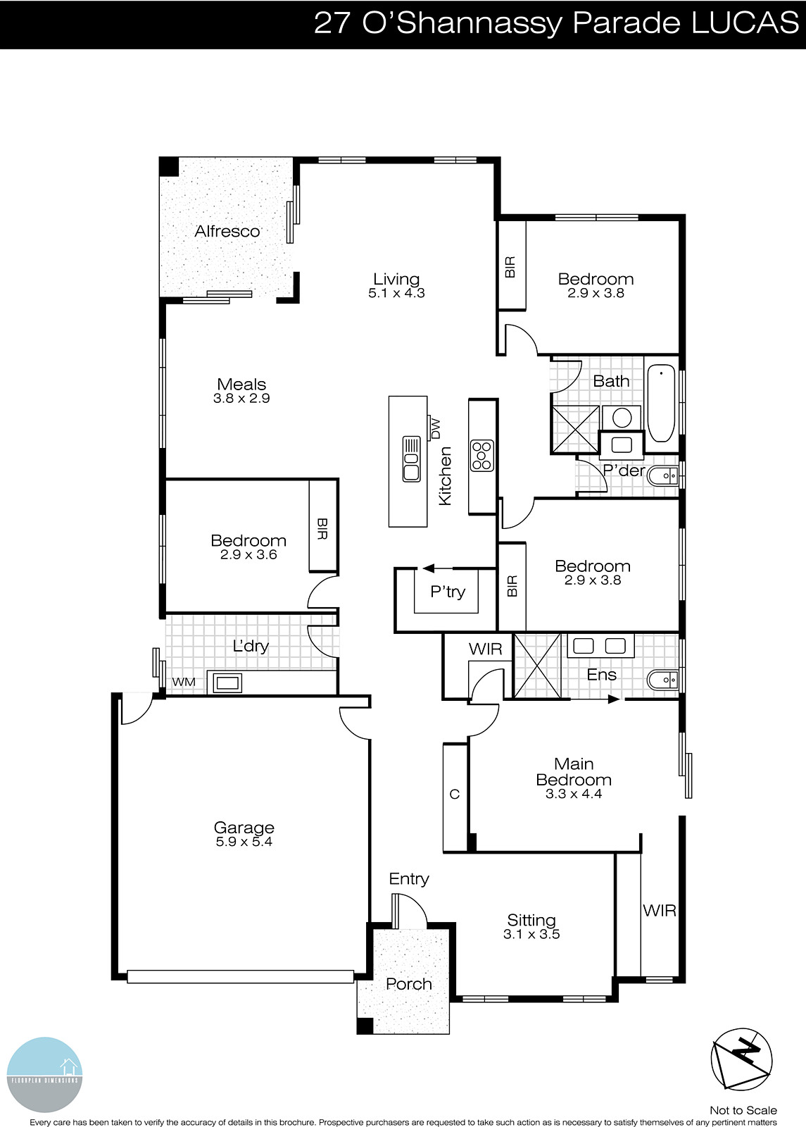 27 O'Shannassy Parade, Lucas VIC 3350 - Floorplan