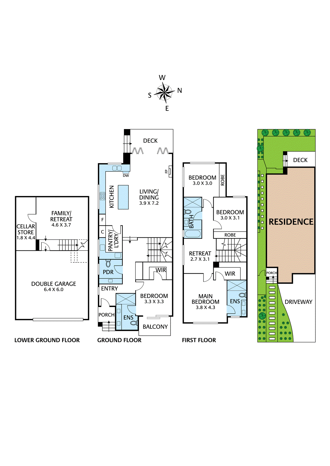 27 Pine Way, Doncaster East - Floorplan 1