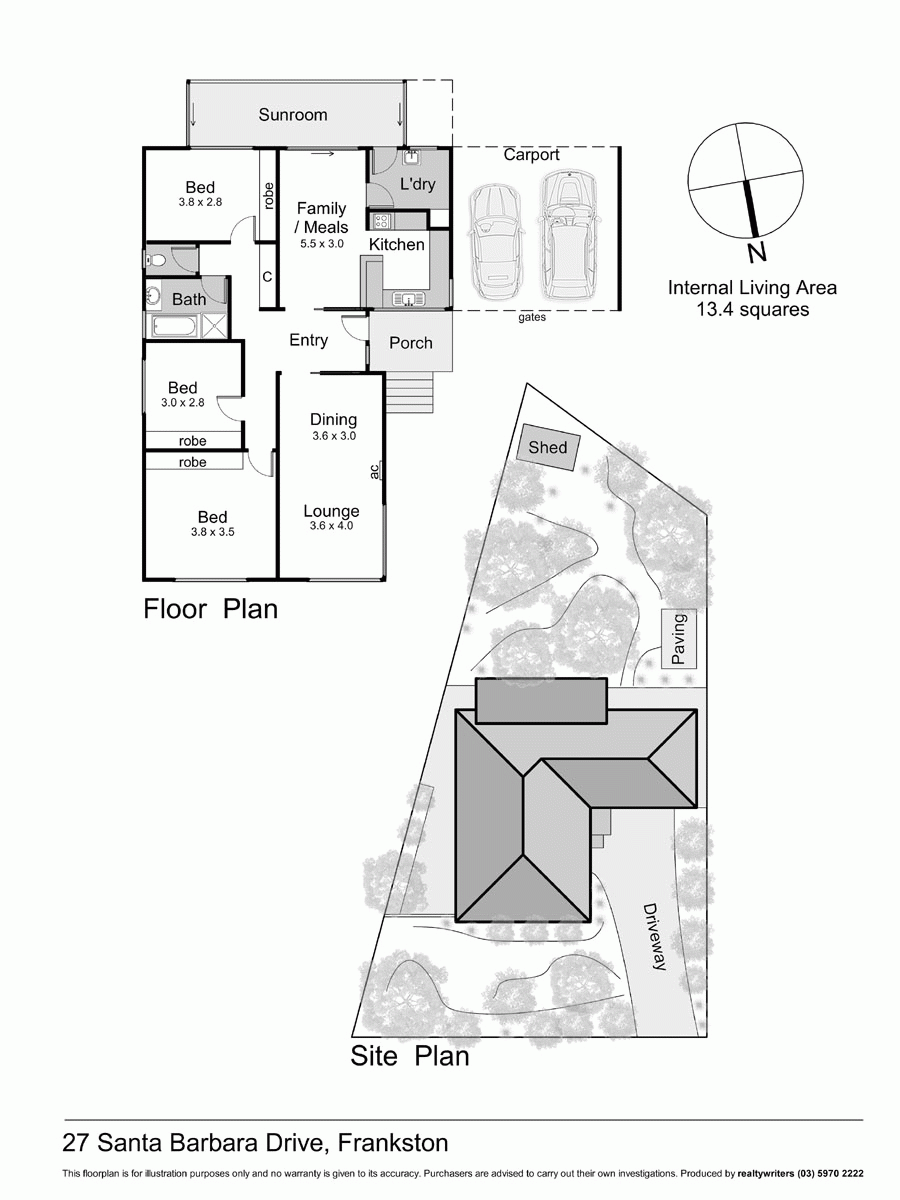 27 Santa Barbara Drive, FRANKSTON VIC 3199 - Floorplan