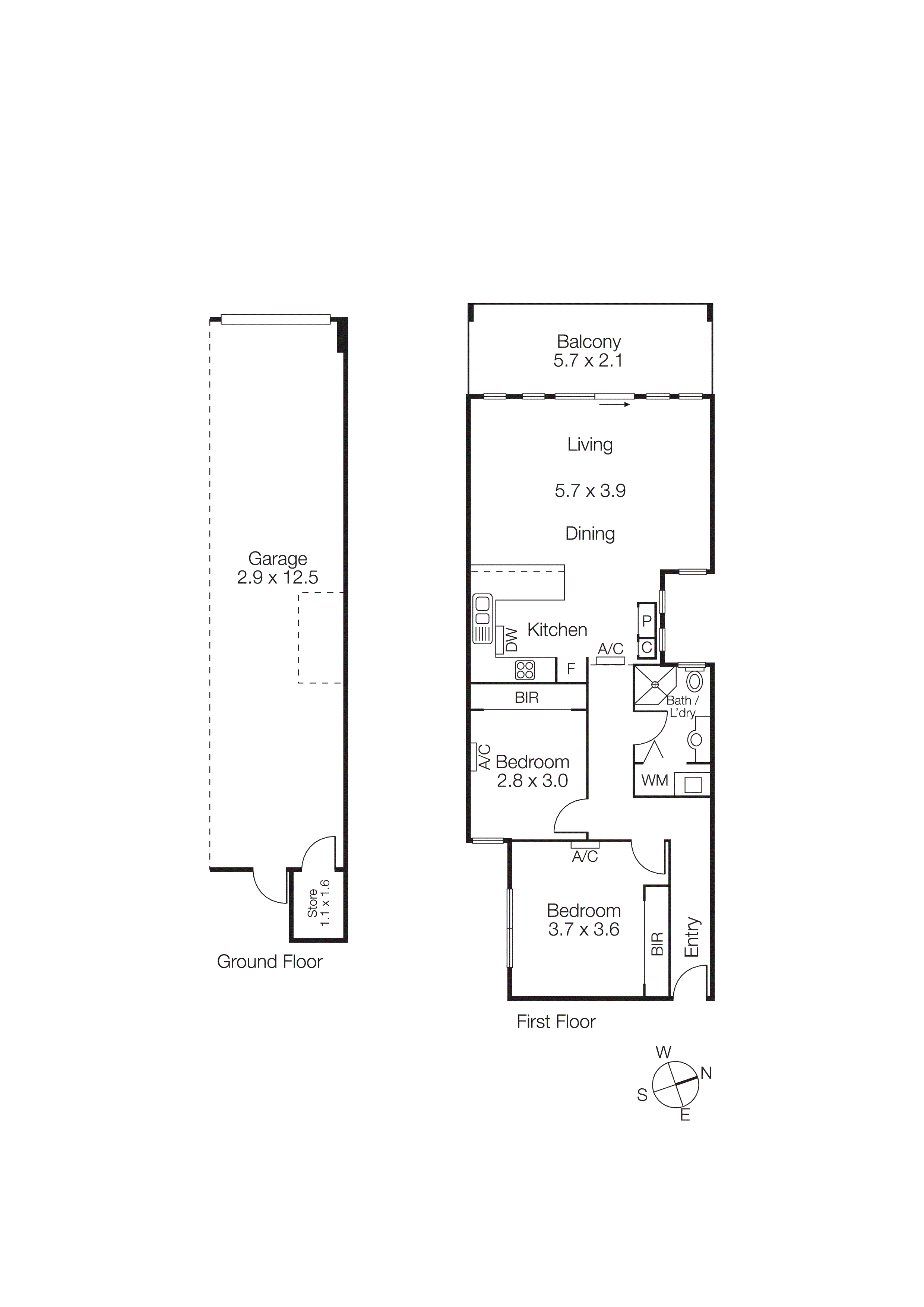 2/7 Scanlan Street, Bentleigh East VIC 3165 - Floorplan