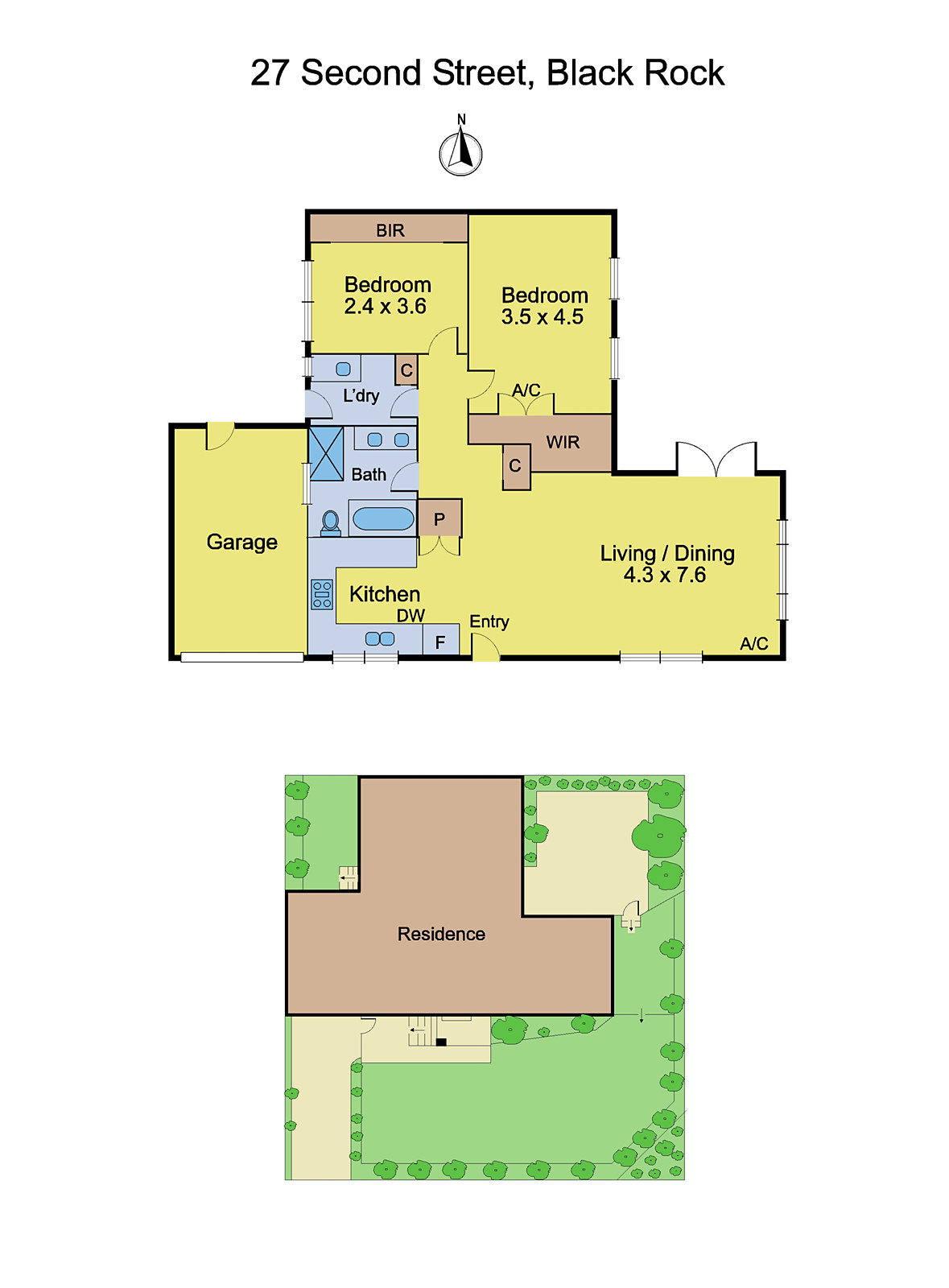 27 Second Street, Black Rock VIC 3193 - Floorplan