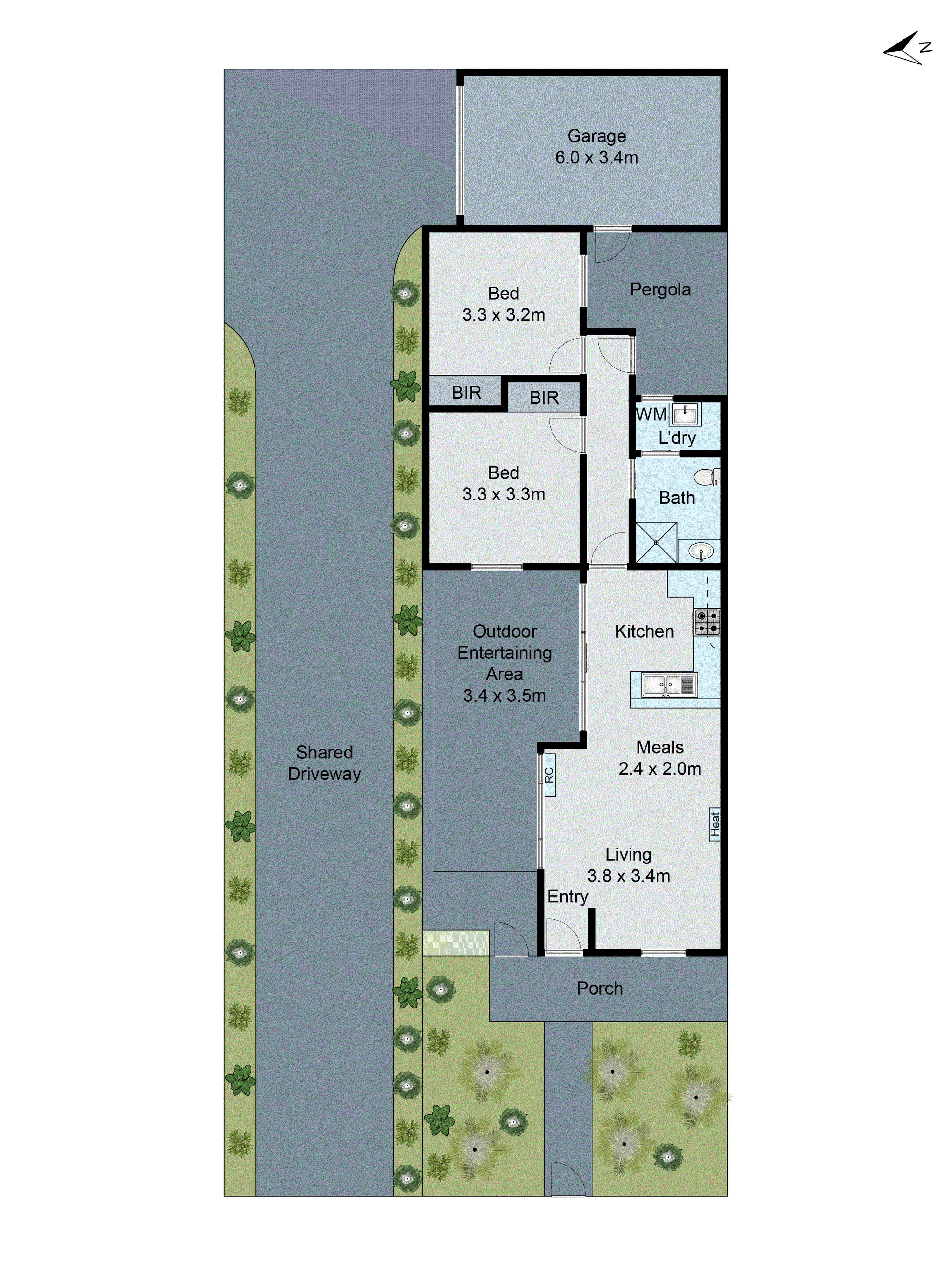2/7 Urana Street, Newtown VIC 3220 - Floorplan