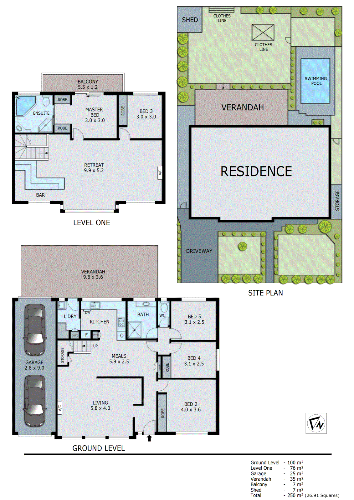 27 Village Drive, Dingley Village VIC 3172 - Floorplan