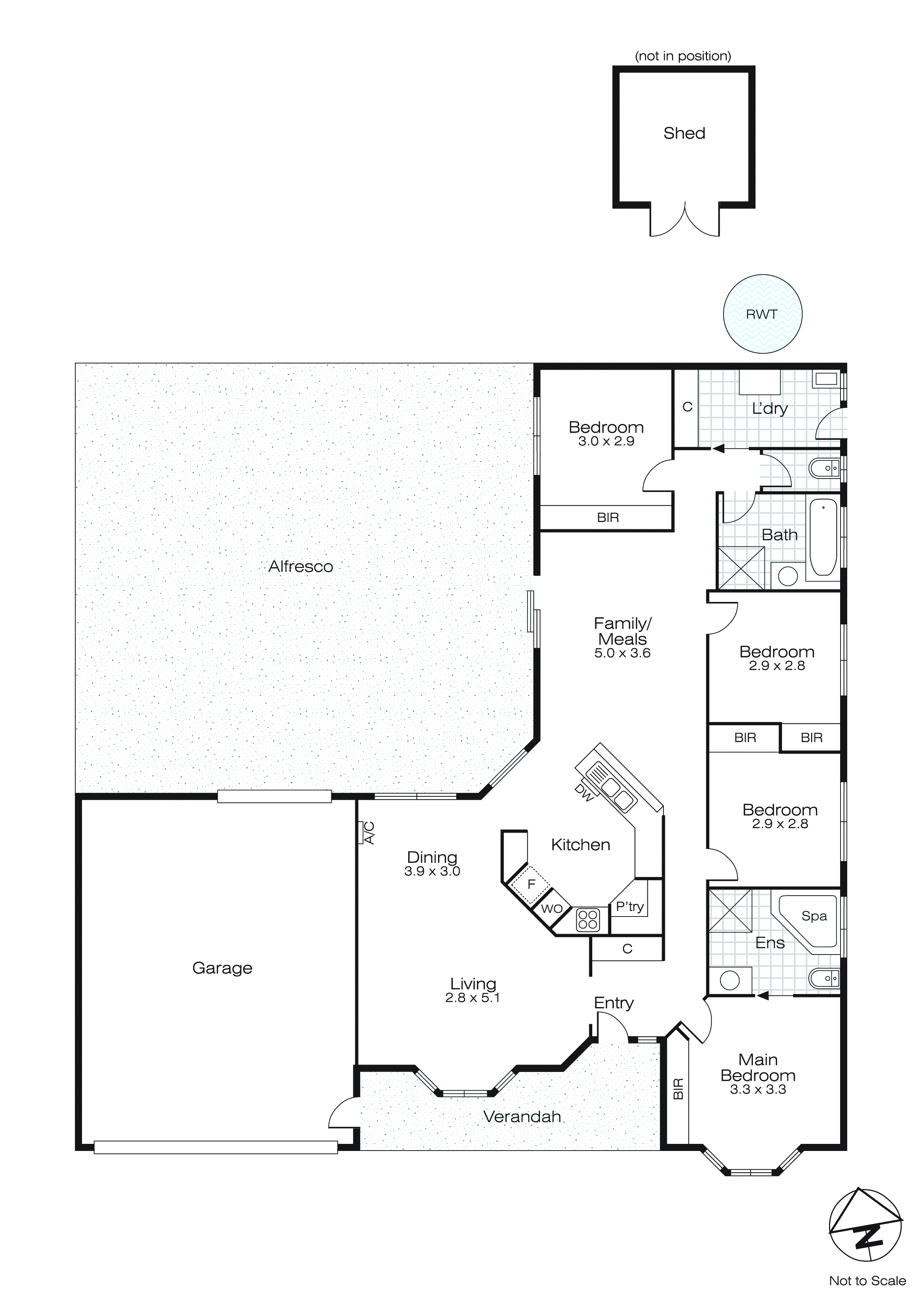 27 Webster Drive, Sebastopol VIC 3356 - Floorplan