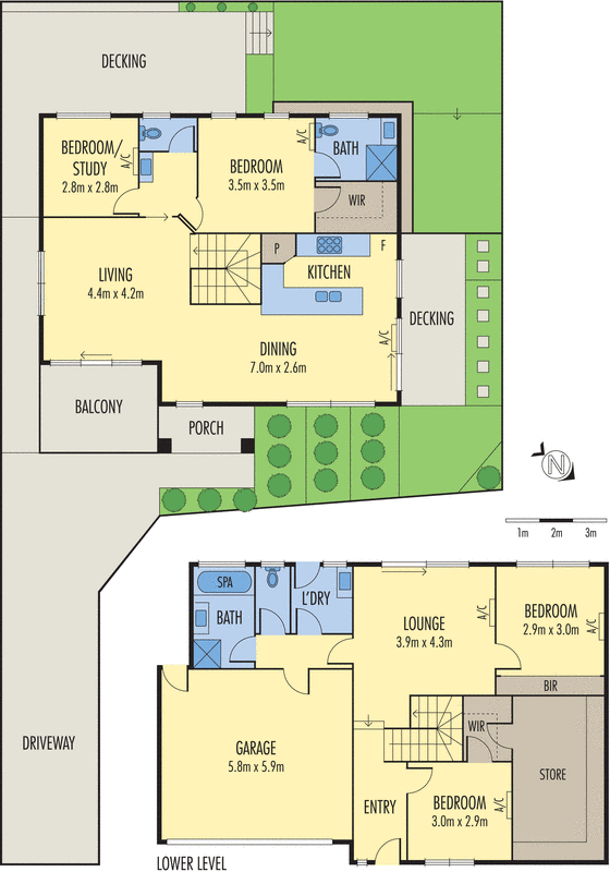 2/7 Westbury Terrace, Highton VIC 3216 - Floorplan
