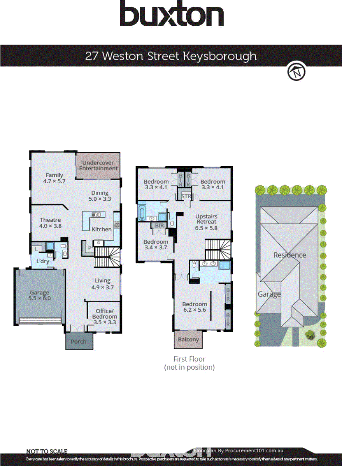 27 Weston Street, Keysborough VIC 3173 - Floorplan