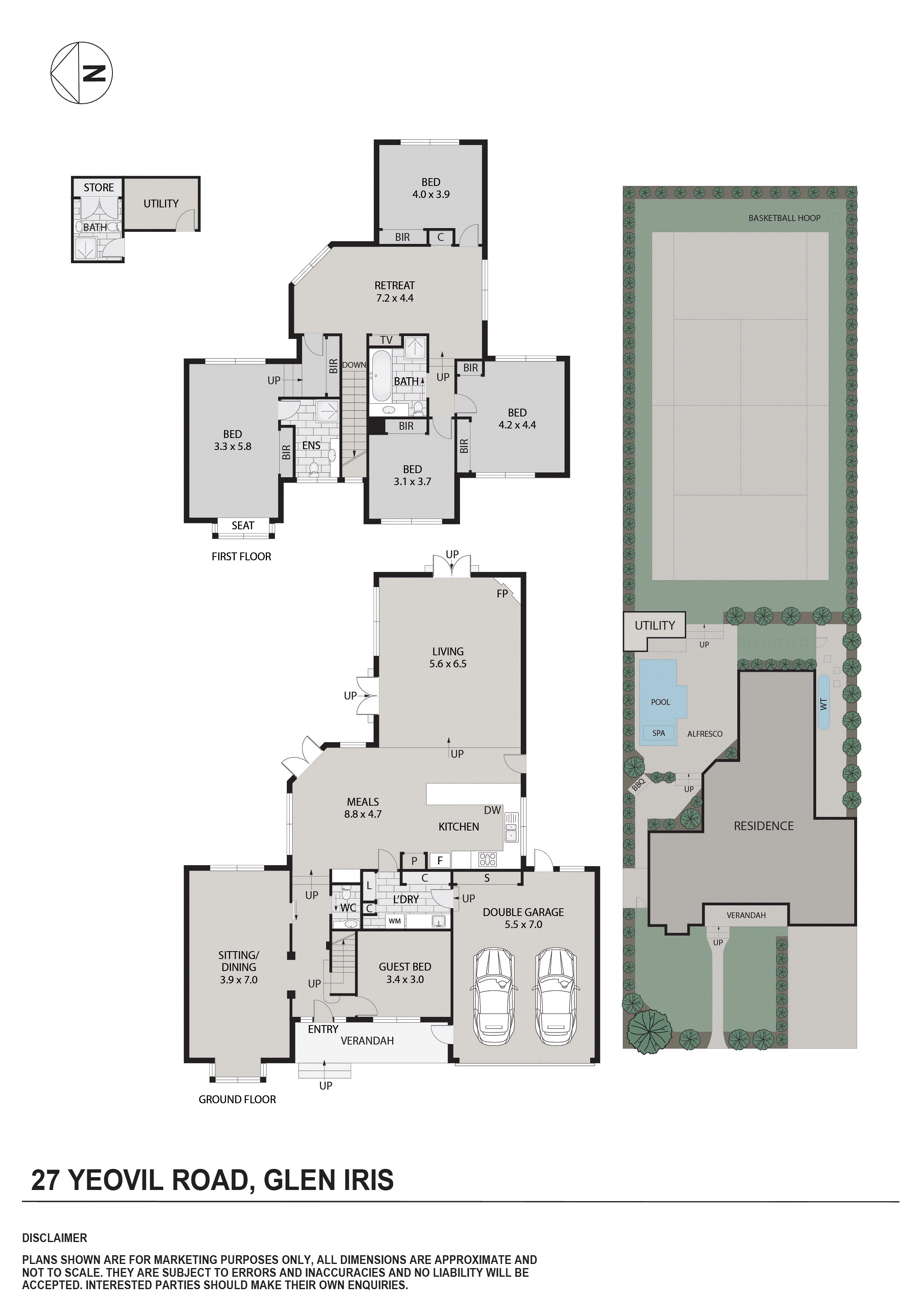 27 Yeovil Road, Glen Iris VIC 3146 - Floorplan