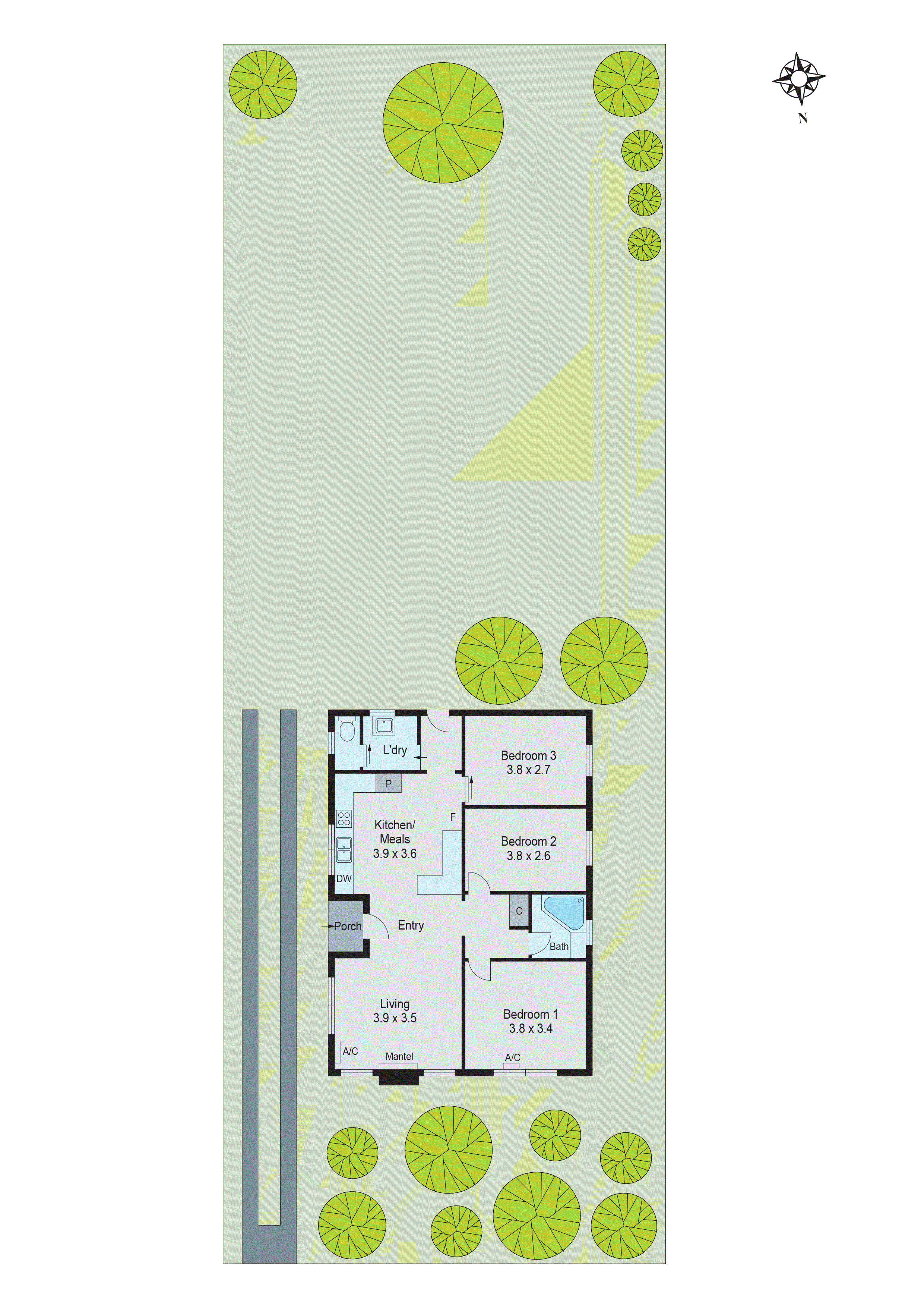 27 Yooringa Avenue, Norlane VIC 3214 - Floorplan