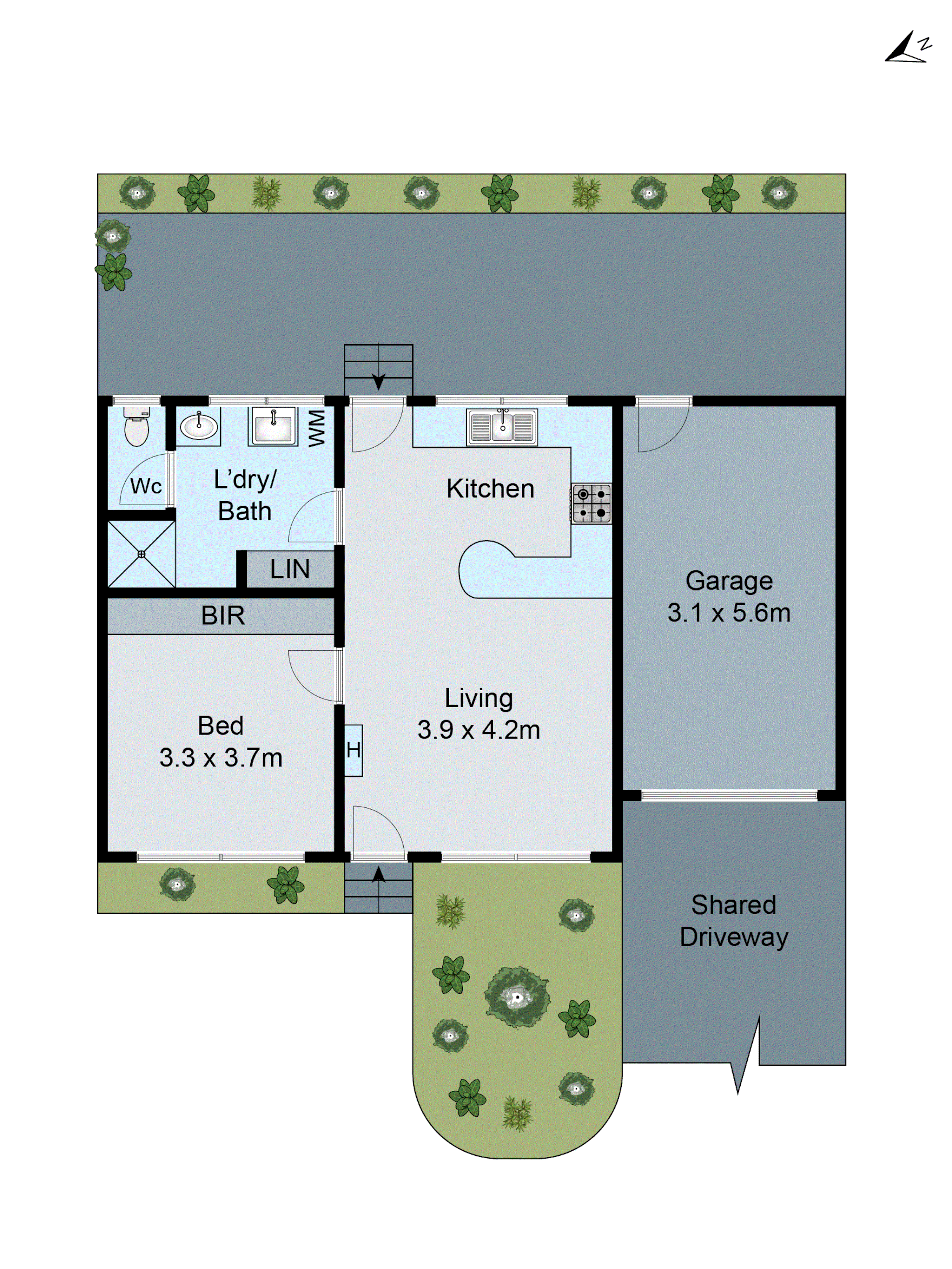 2/70-72 Braund Avenue, Bell Post Hill VIC 3215 - Floorplan