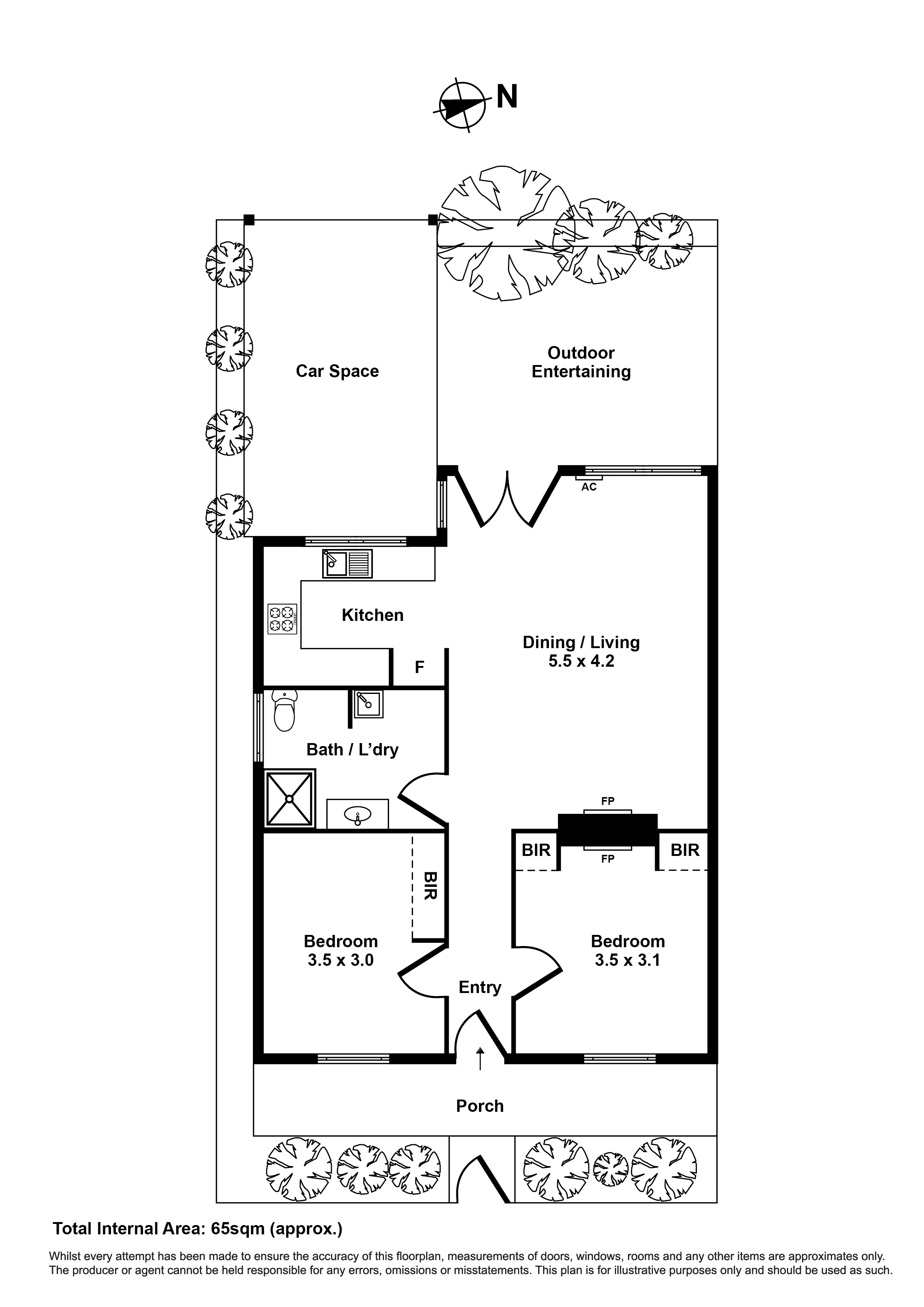 2/70 Windsor Street, Seddon VIC 3011 - Floorplan