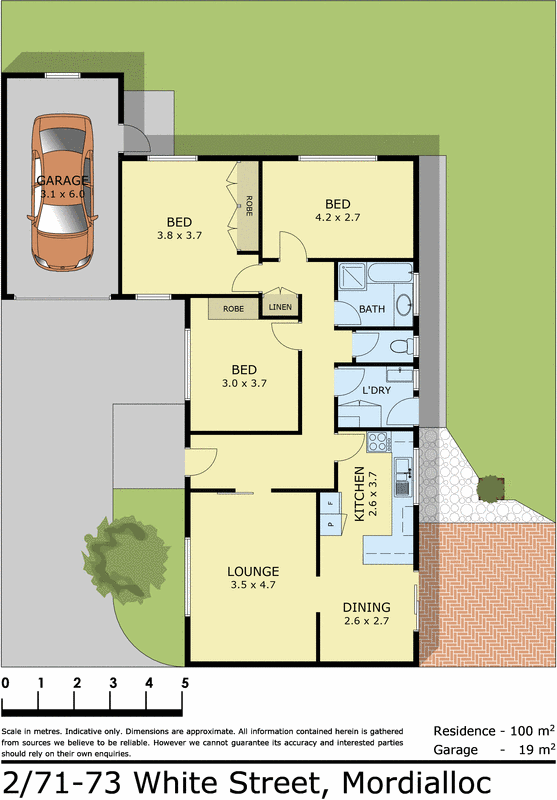 2/71-73 White Street, Mordialloc VIC 3195 - Floorplan