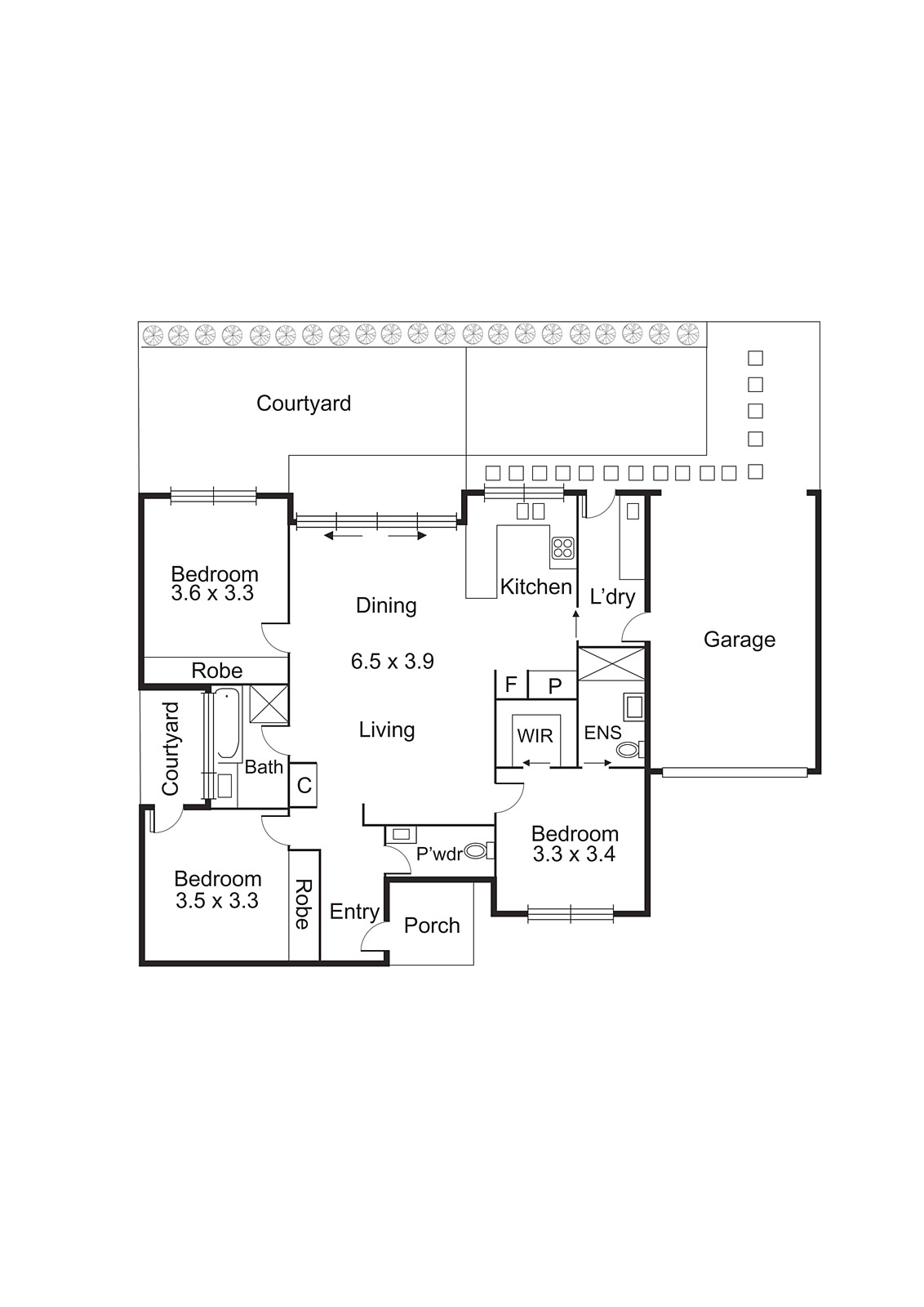 2/71 Tudor Street, Bentleigh East VIC 3165 - Floorplan