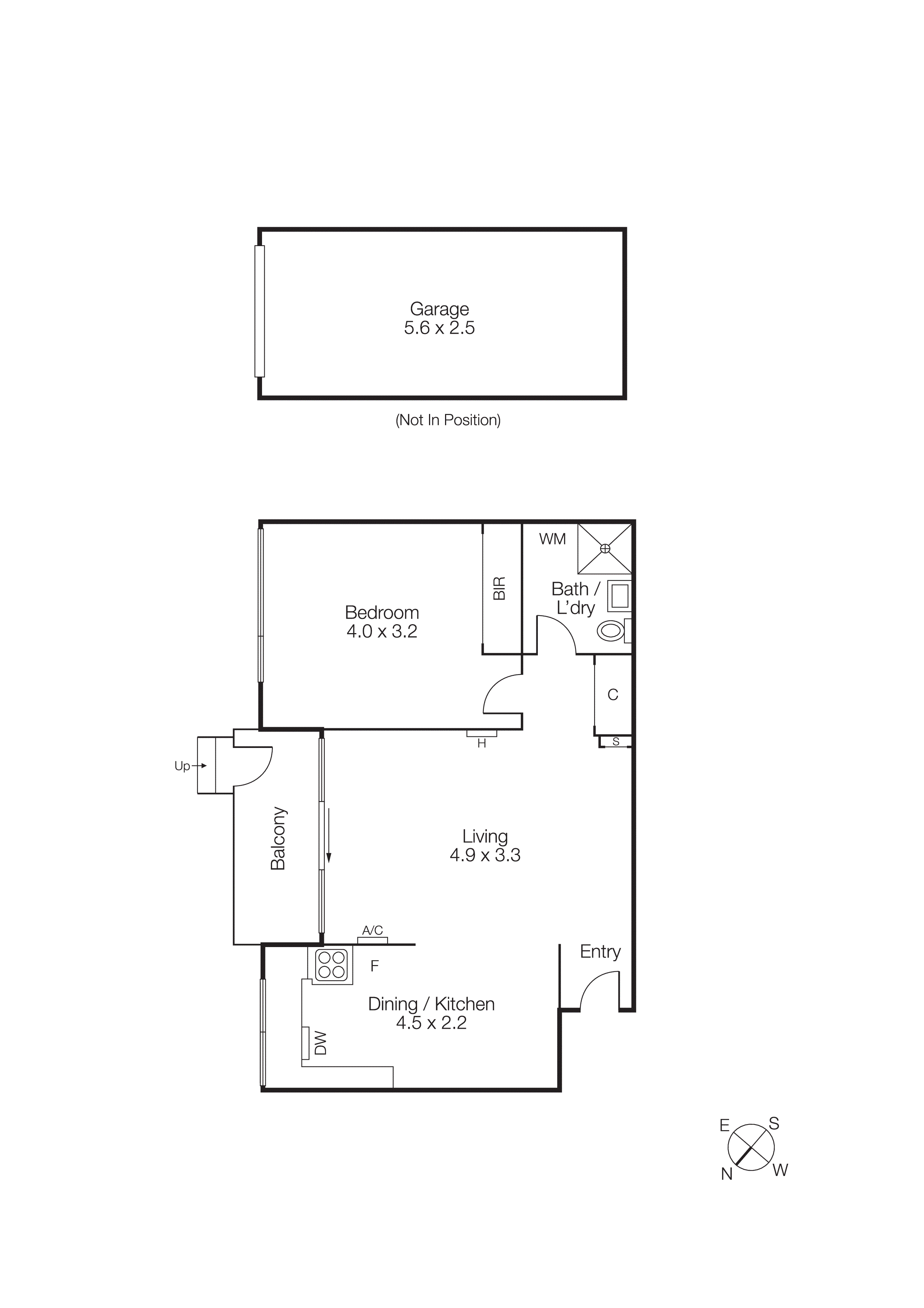 27/12 Clyde Street, St Kilda VIC 3182 - Floorplan