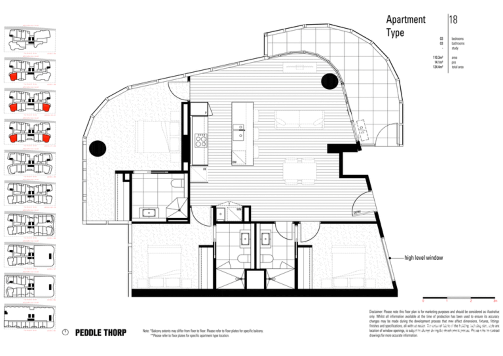 2713/828 Whitehorse Road, Box Hill VIC 3128 - Floorplan